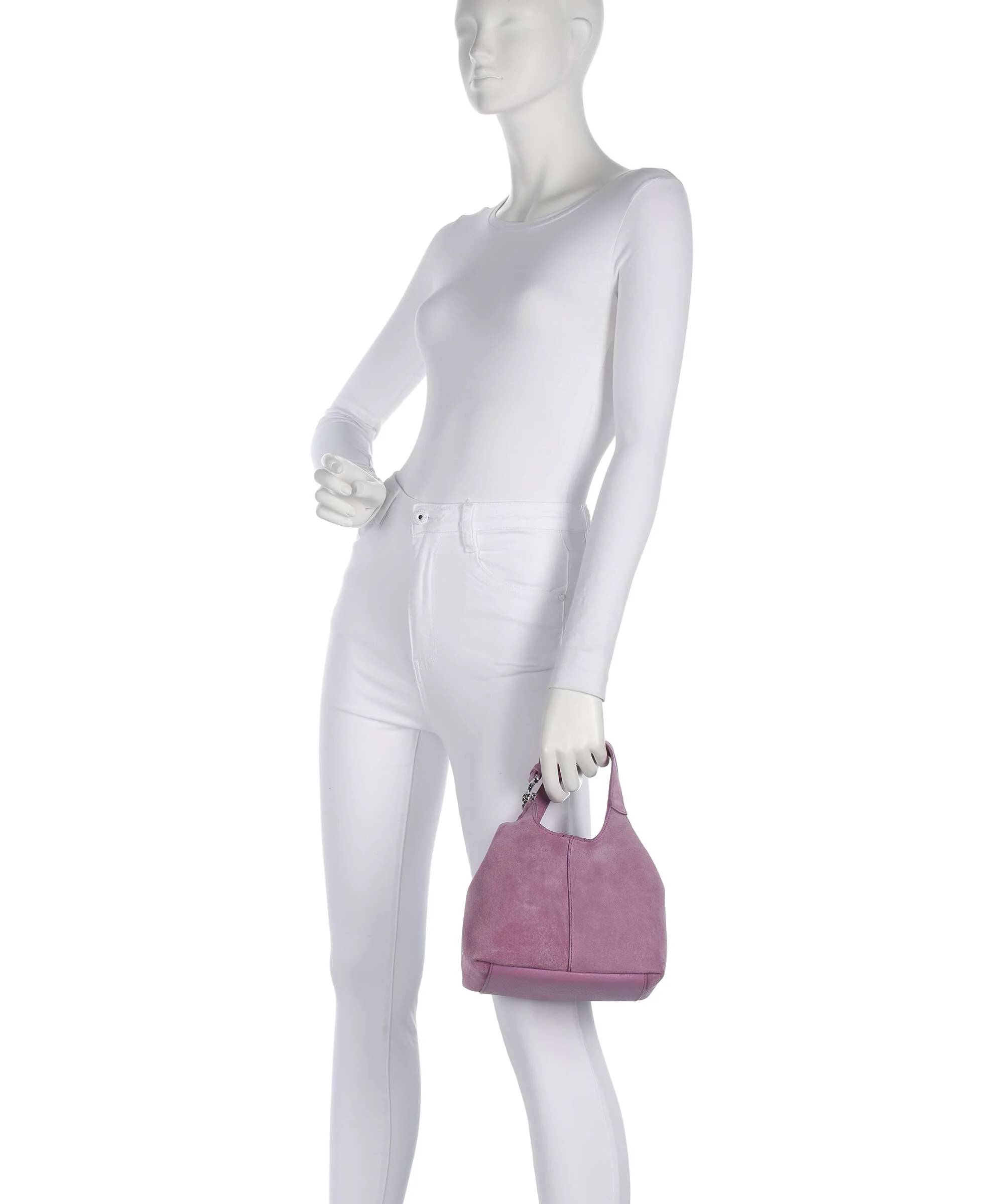 Coccinelle C-Easy Suede Handtas jellyfish - Image 3