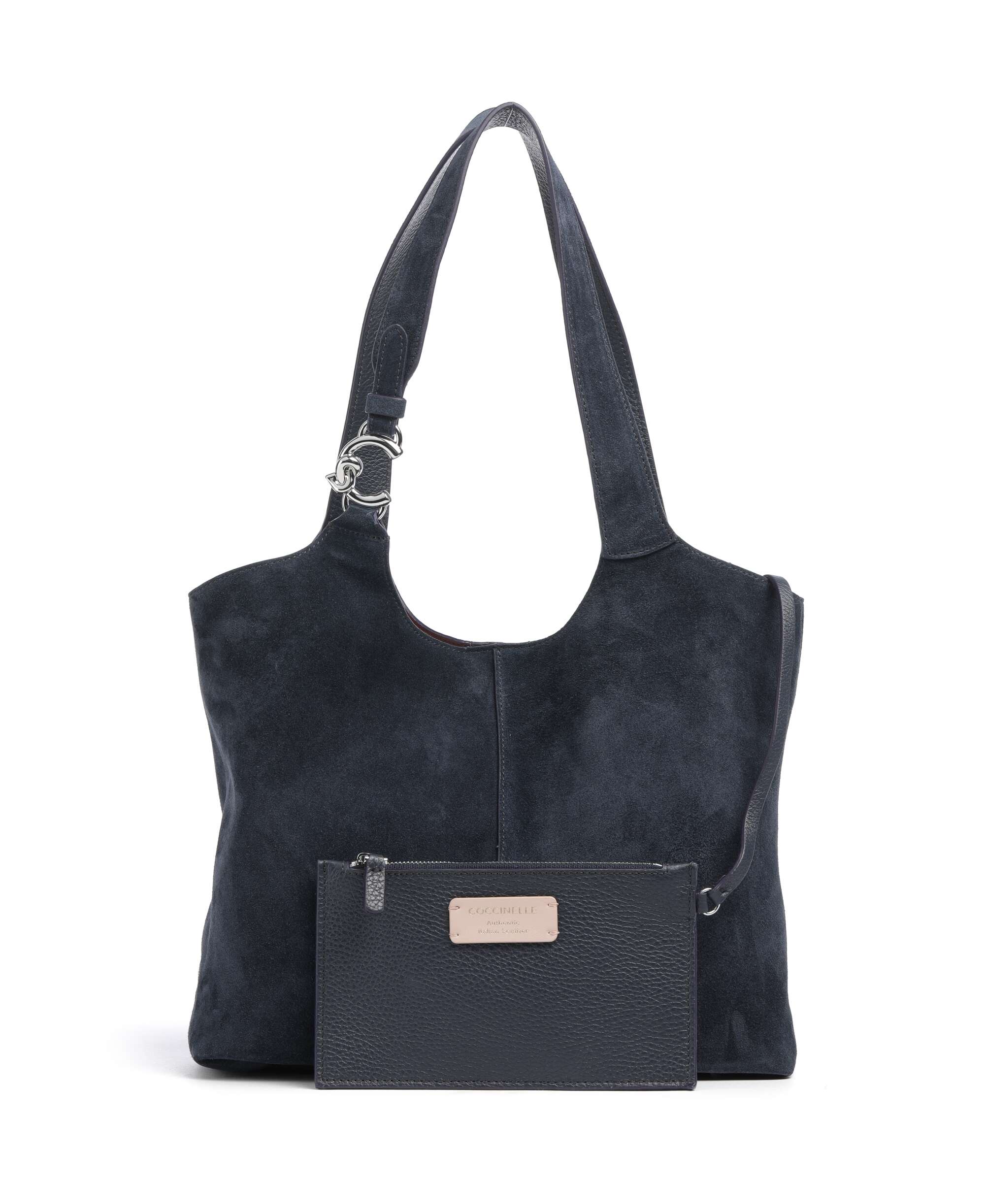 Coccinelle C-Easy Suede Hobo tas midnight blue - Image 2