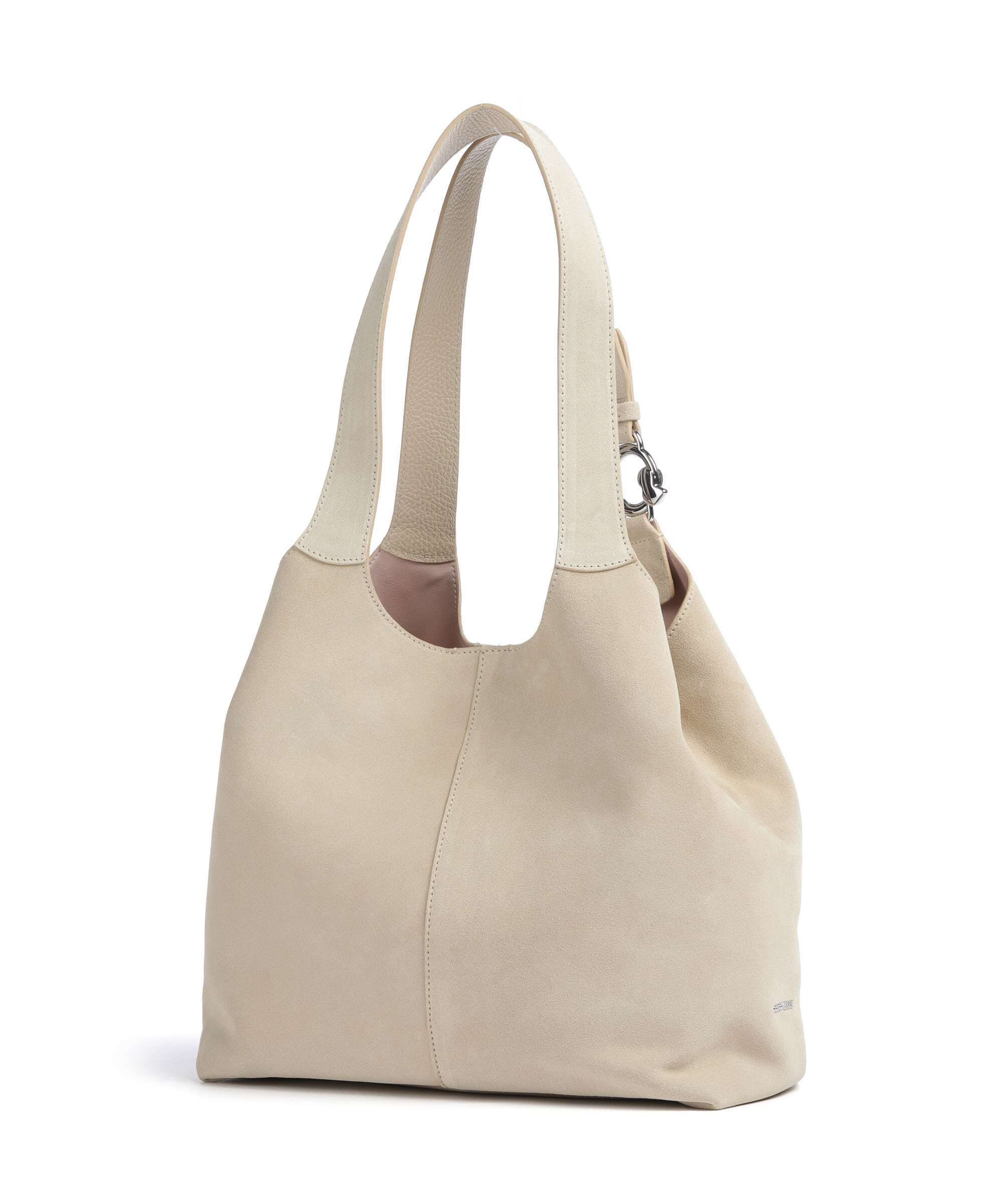 Coccinelle C-Easy Suede Hobo tas sandshell - Image 4