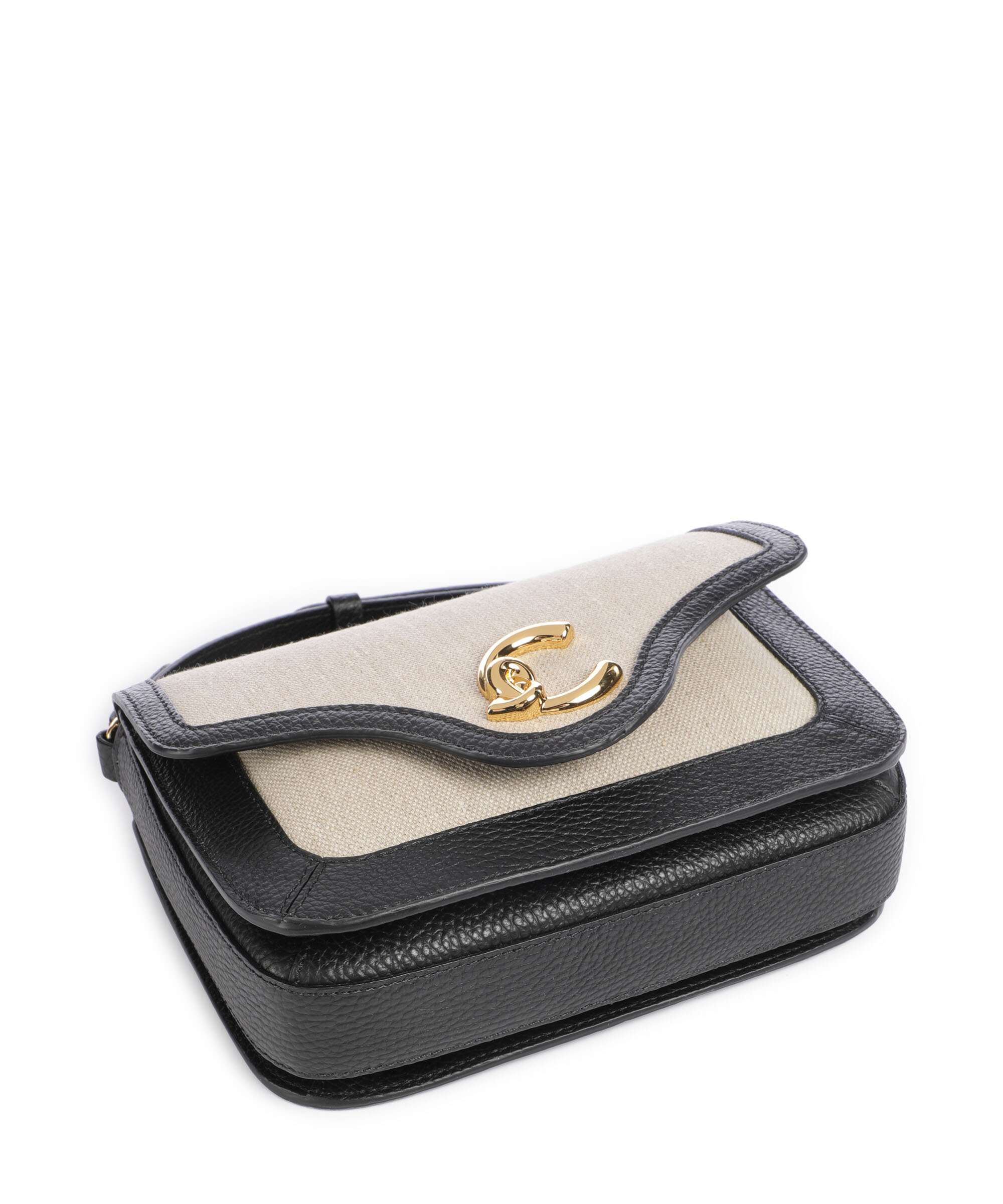 Coccinelle C-Me Crossbody tas natural/noir - Image 5