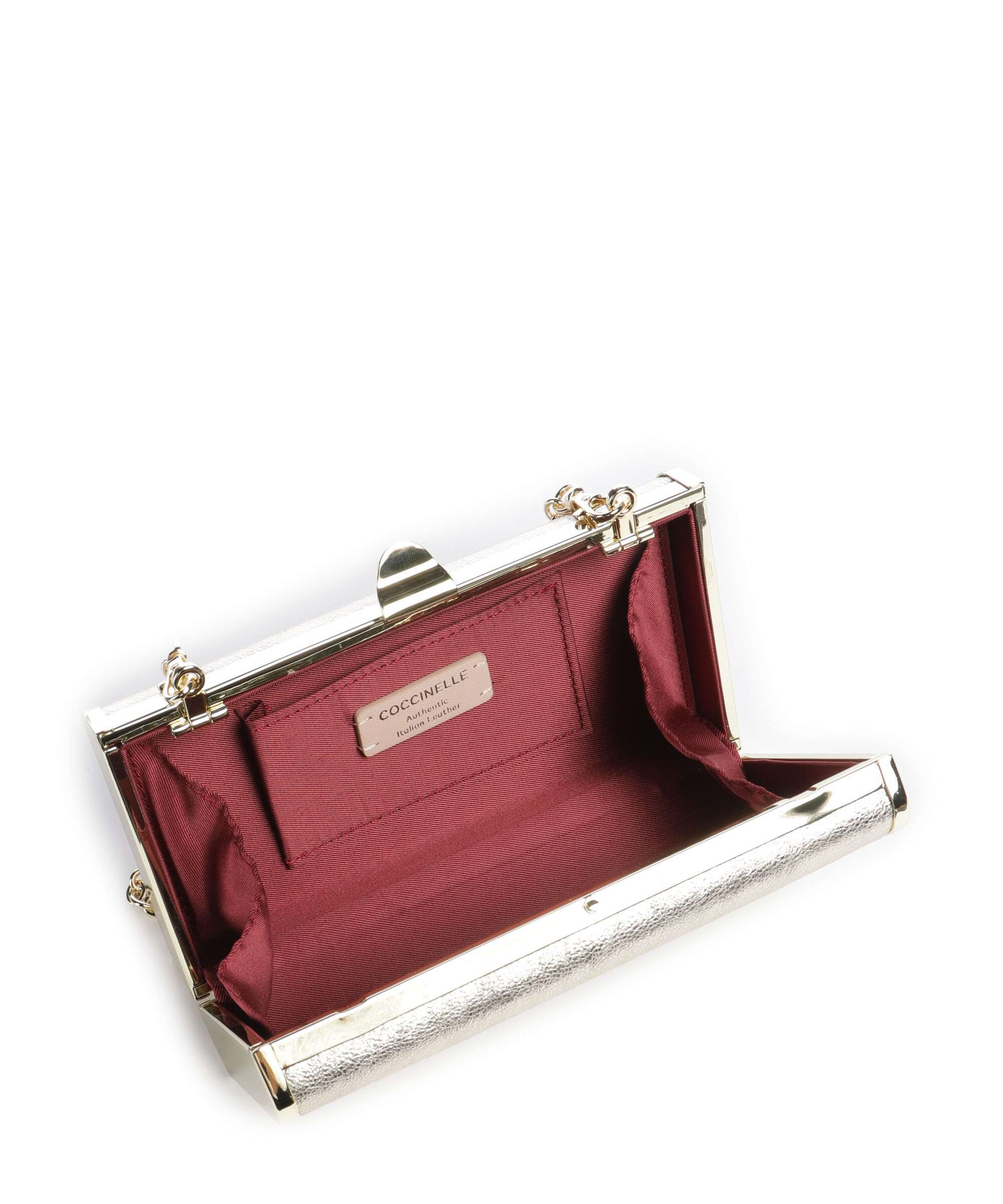 Coccinelle Eliv Crossbody tas pale gold - Image 7