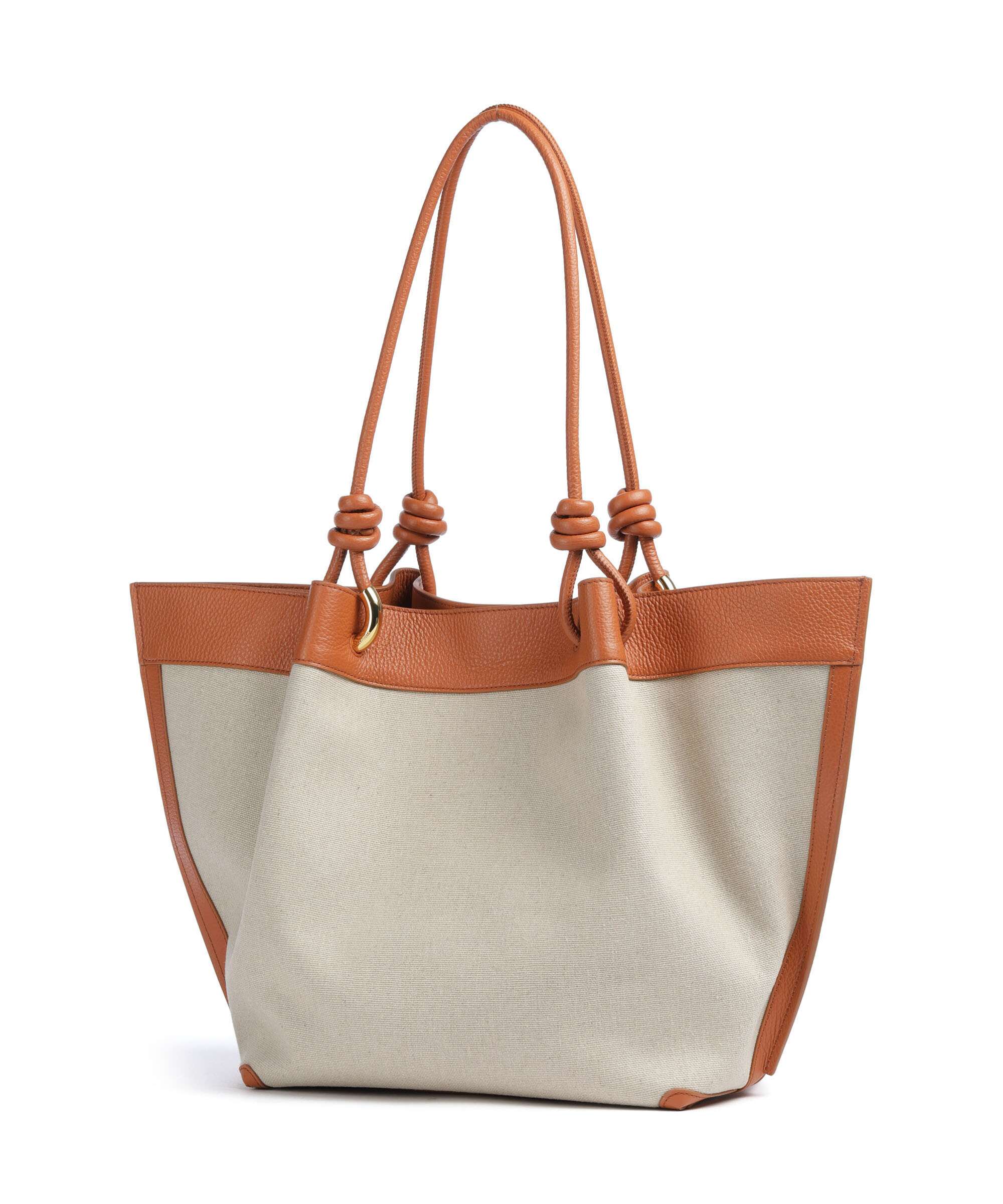 Coccinelle Finn Canvas Boodschappentas natural/crab - Image 2