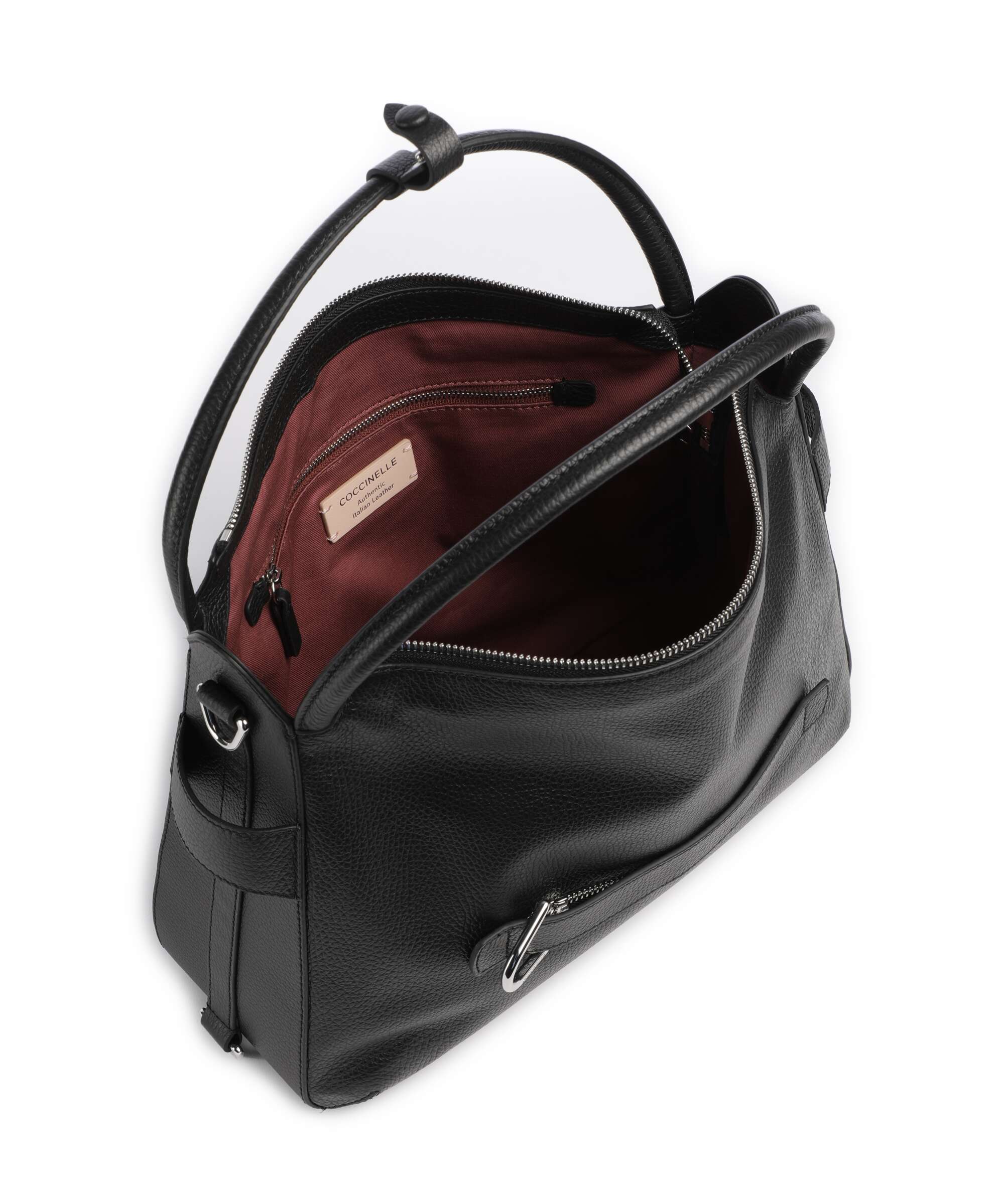 Coccinelle Gretel Ribbon Hobo tas noir - Image 6