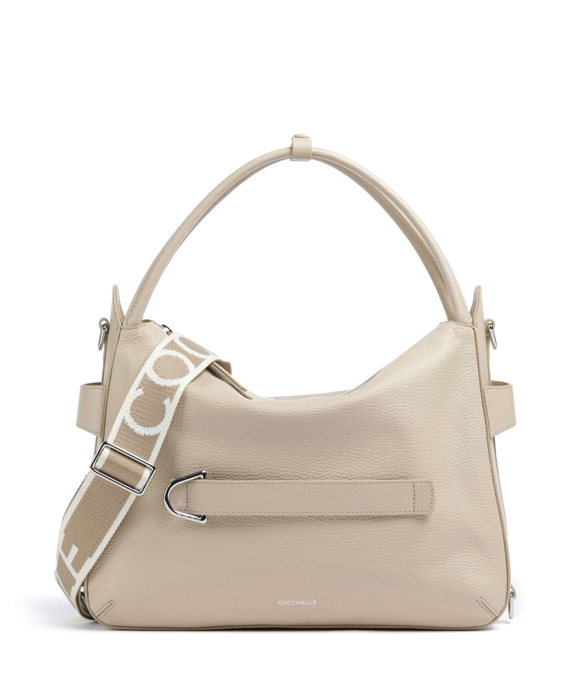 Coccinelle Gretel Ribbon Hobo tas sandshell