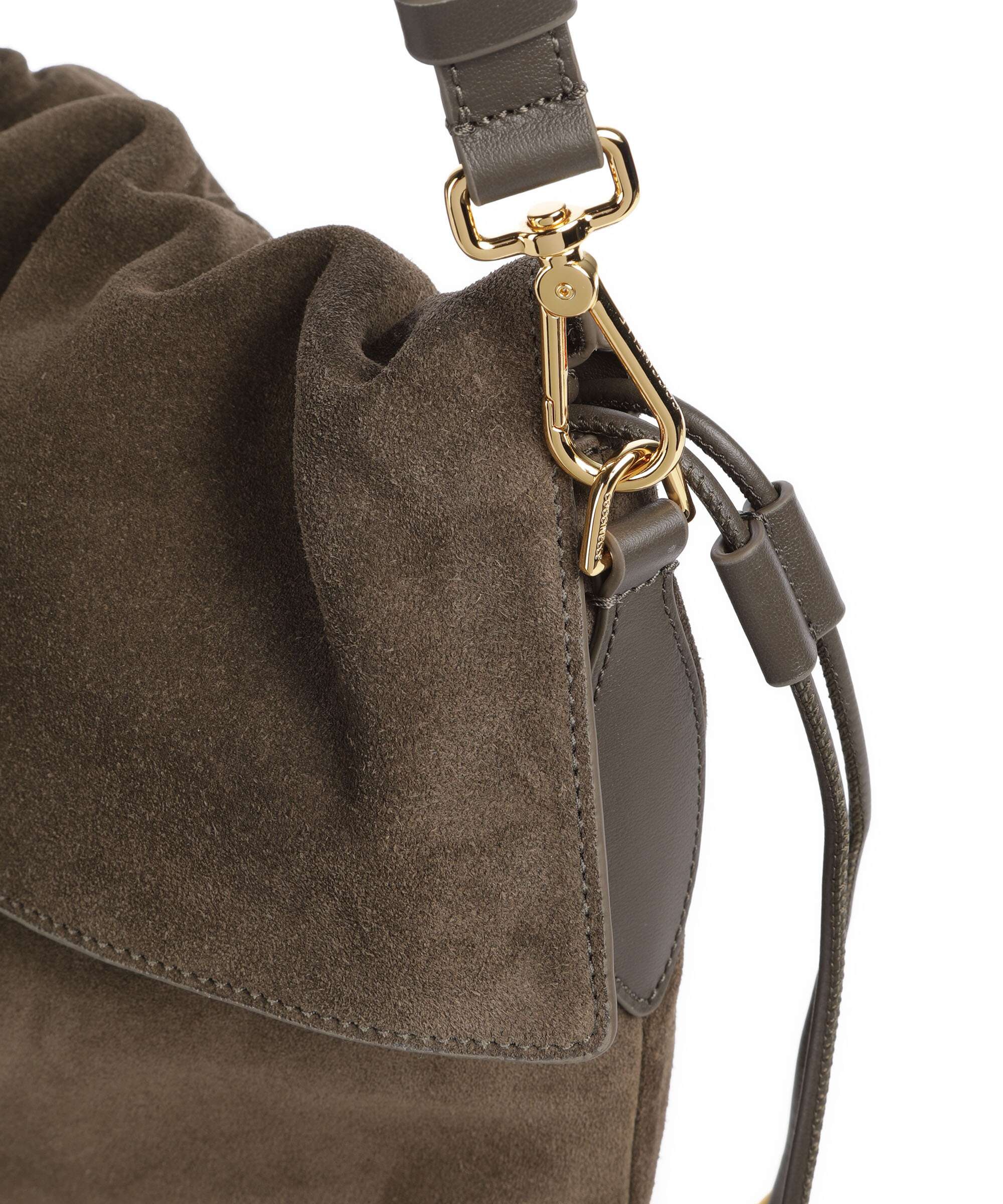 Coccinelle Lidia Suede Hobo tas fango - Image 4