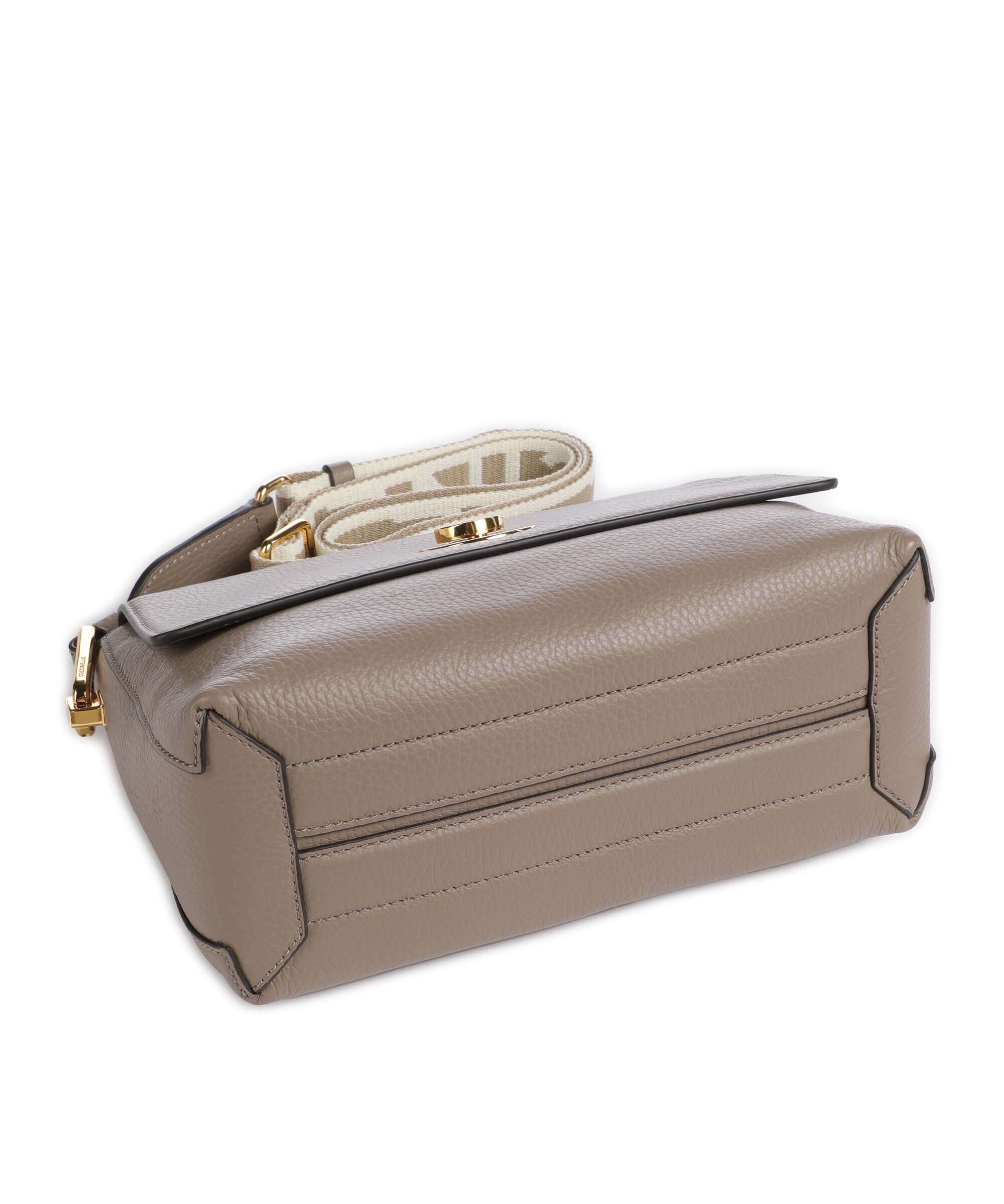 Coccinelle Liya Signature Crossbody tas warm taupe - Image 5