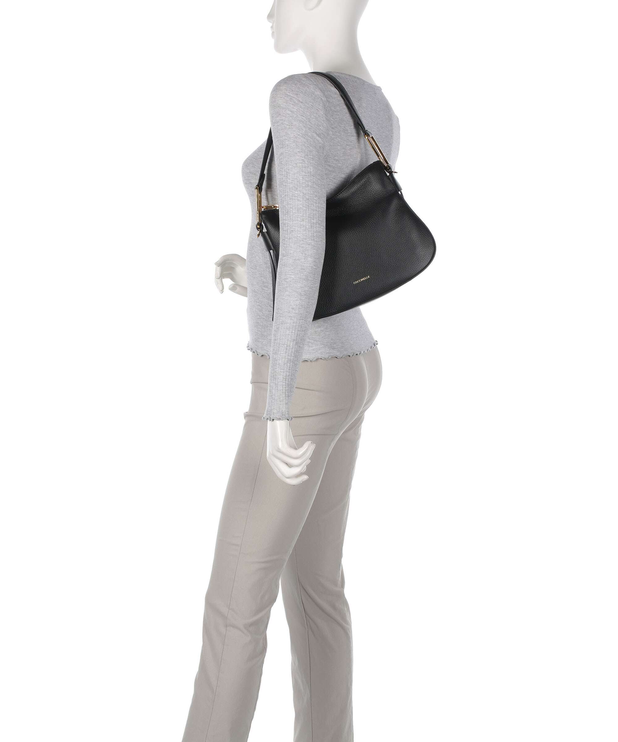 Coccinelle Magie Soft Hobo tas noir - Image 3