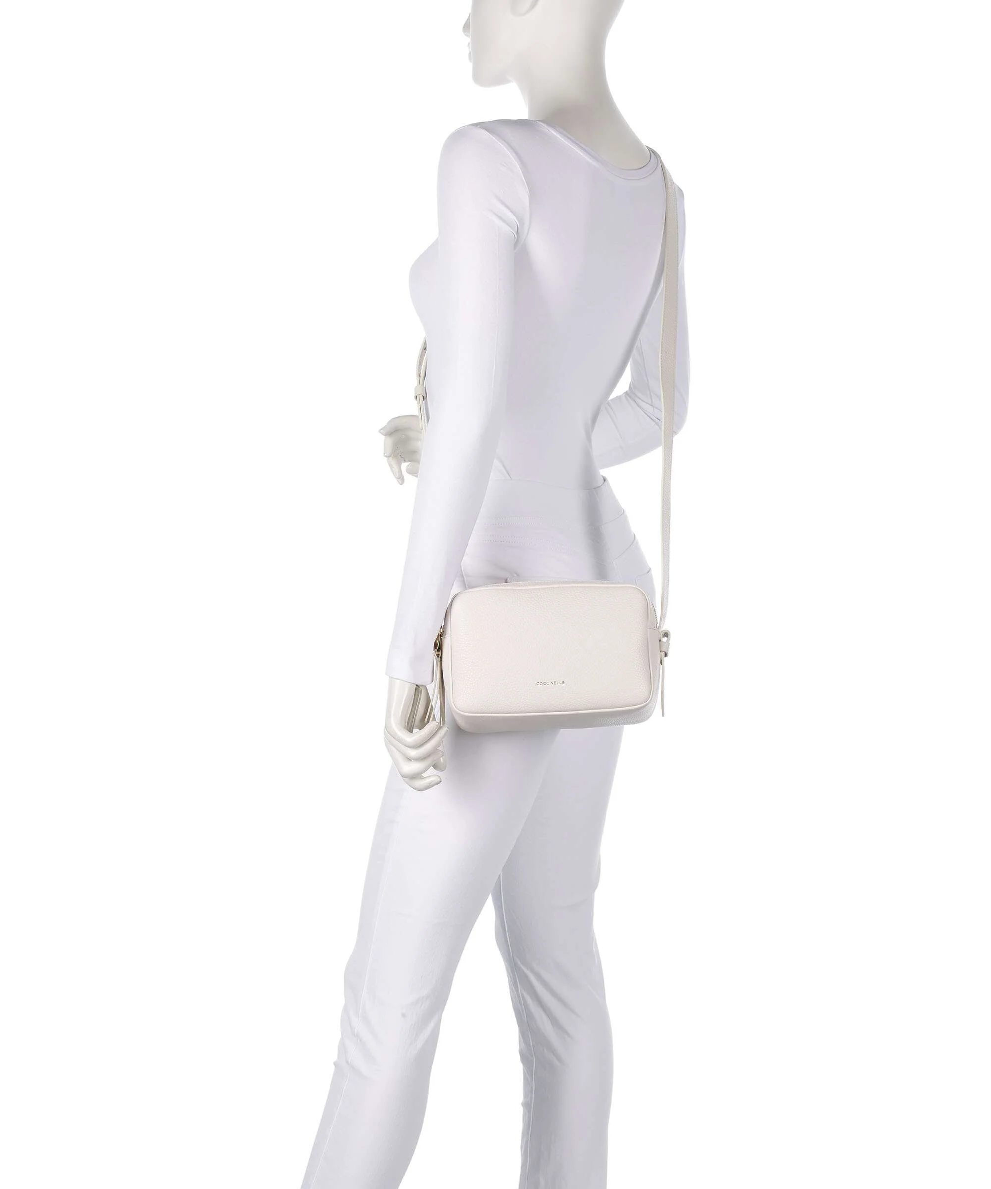 Coccinelle Malory Crossbody tas blanco - Image 3
