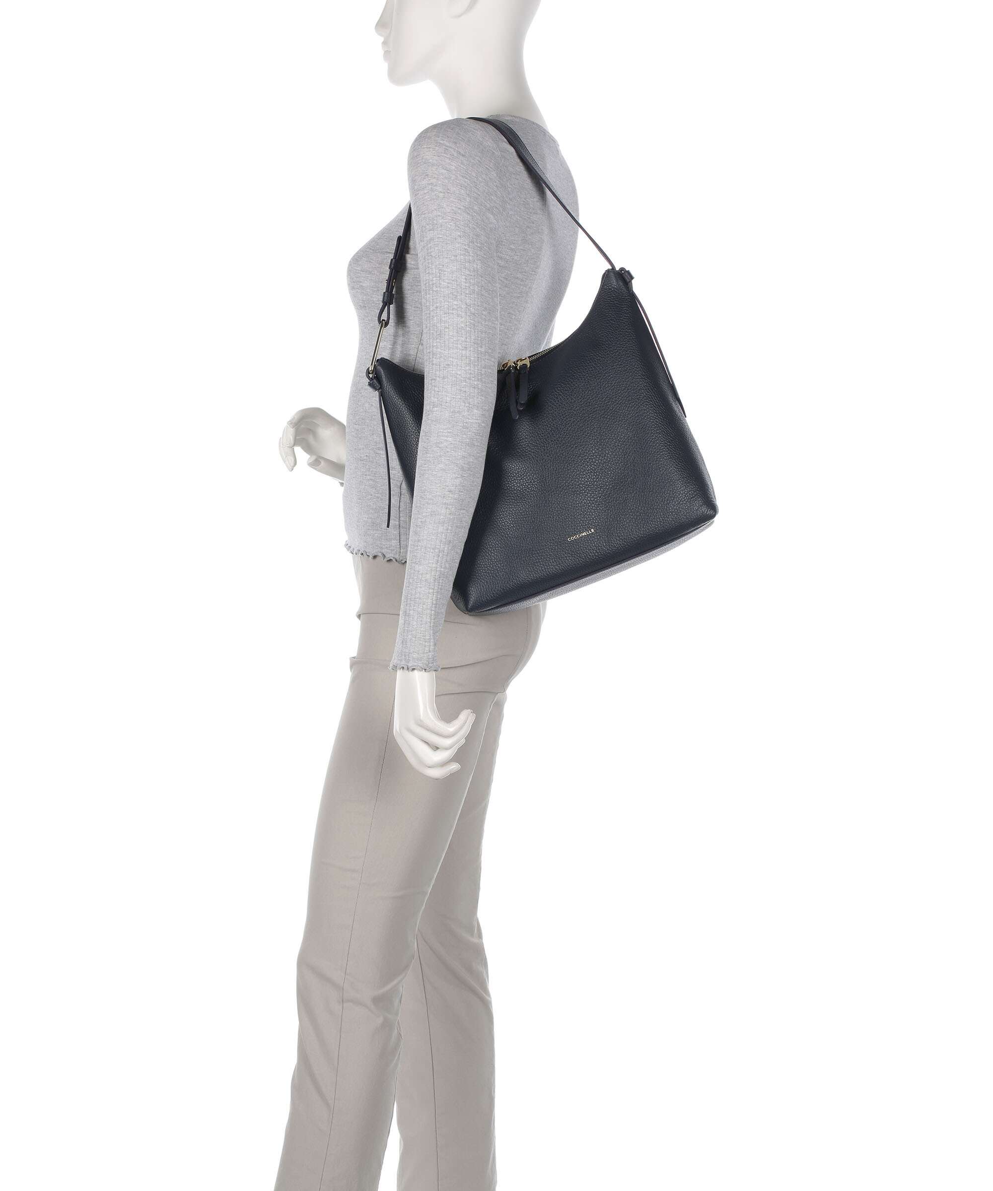 Coccinelle Malory Hobo tas midnight blue - Image 3