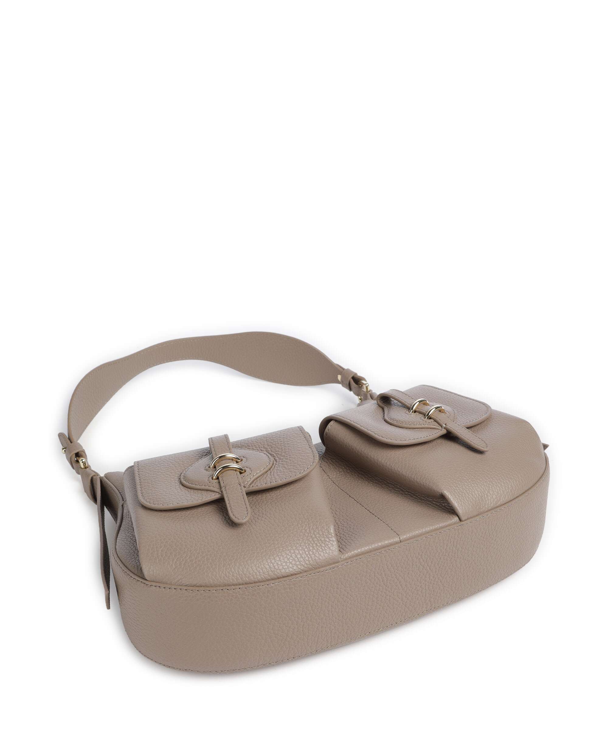 Coccinelle Mavery Pocket Hobo tas warm taupe - Image 4