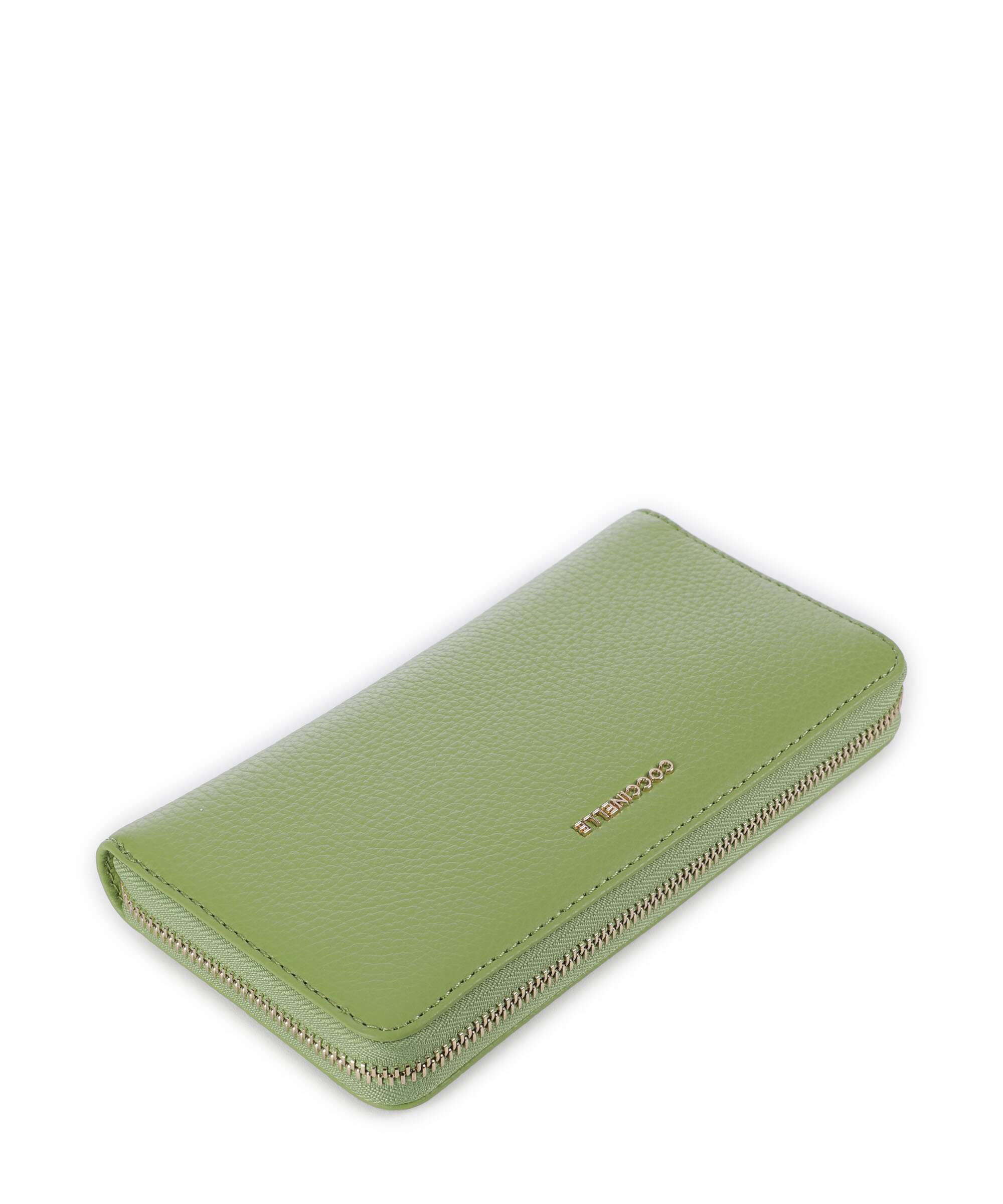 Coccinelle Metallic Soft Portemonnee guacamole - Image 4