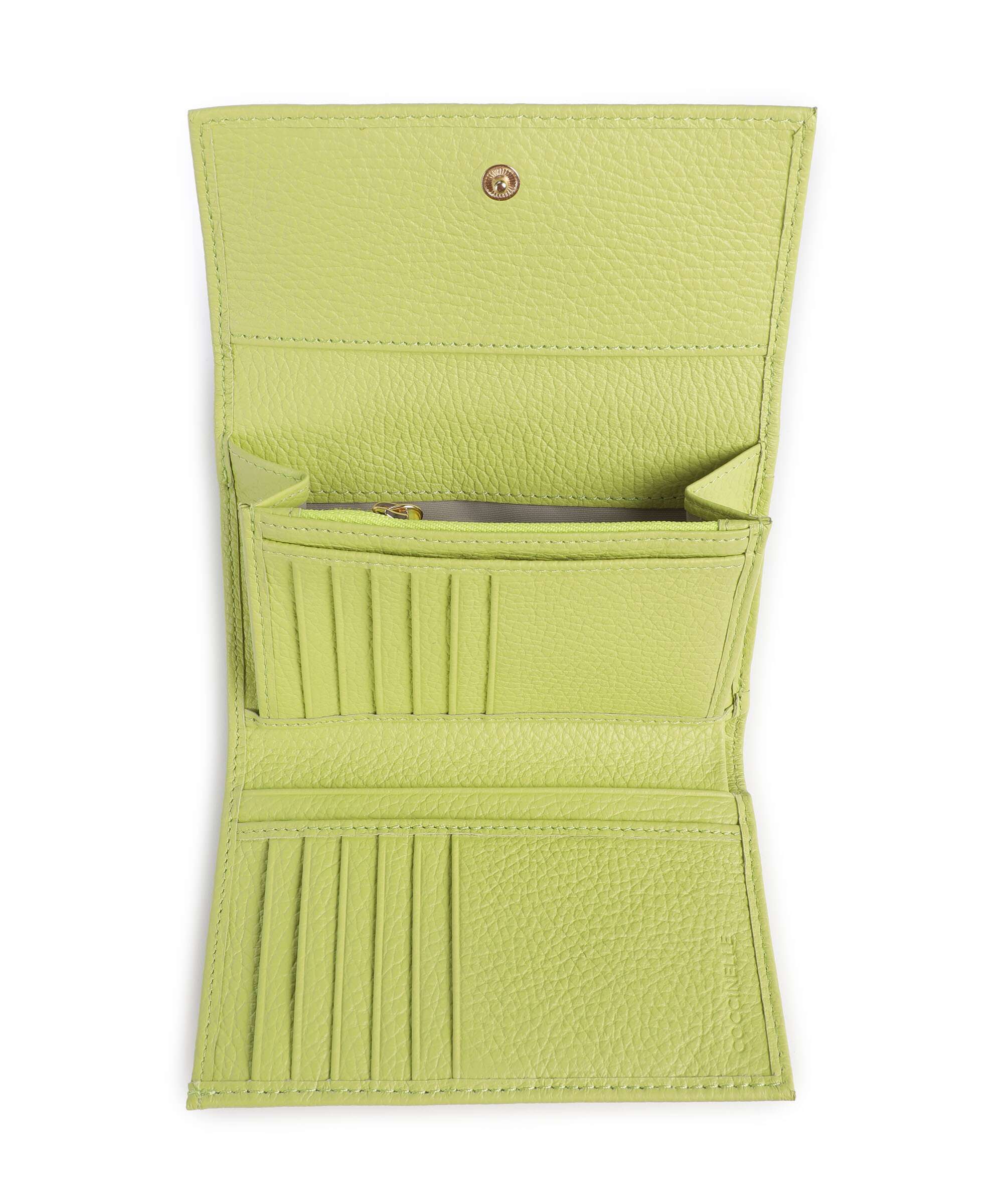 Coccinelle Metallic Soft Portemonnee green glow - Image 2