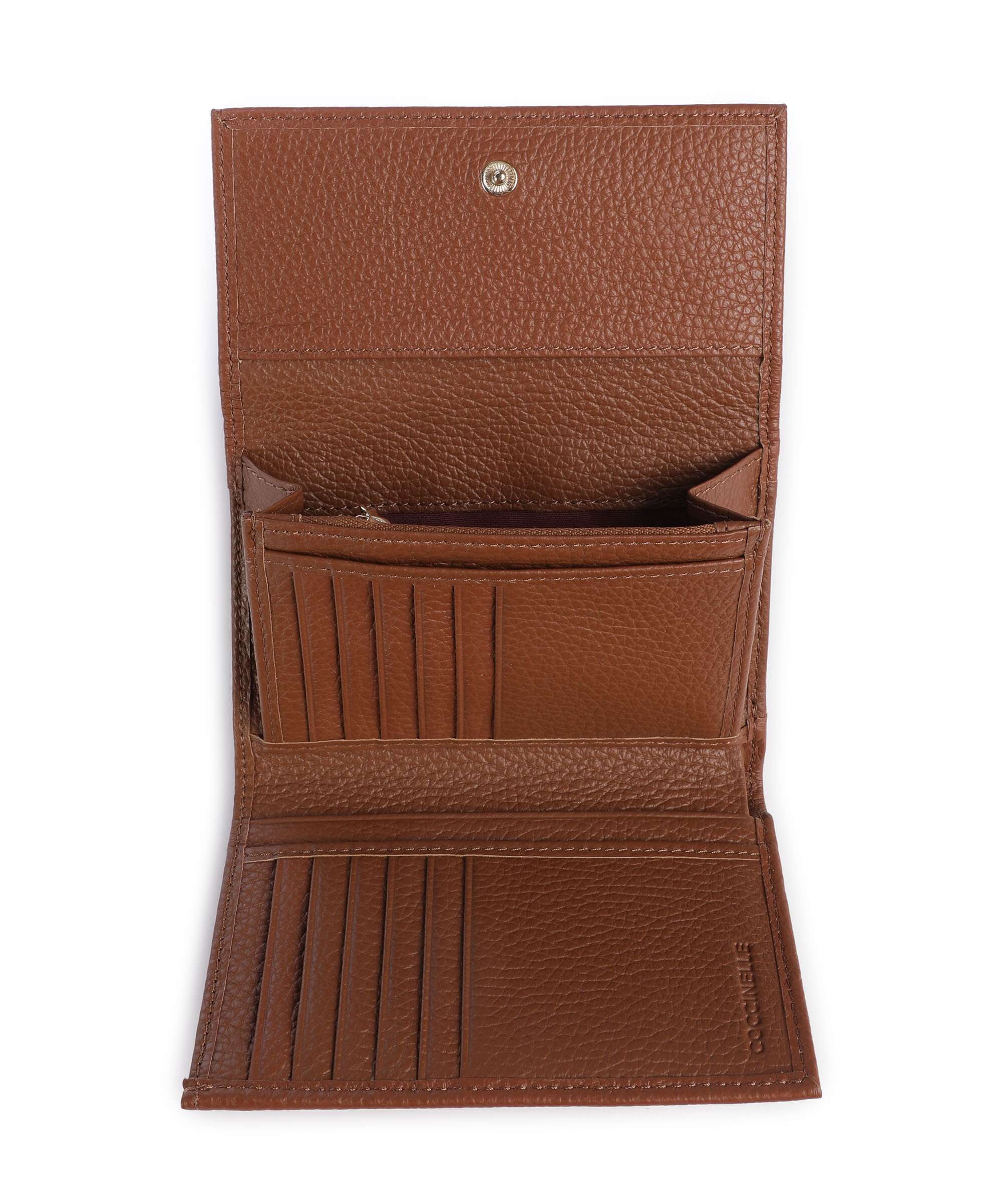Coccinelle Metallic Soft Portemonnee cognac - Image 2