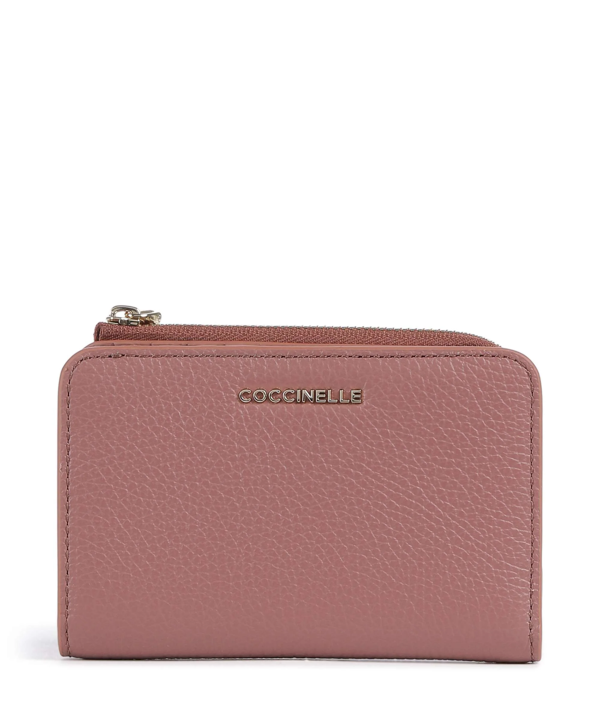 Coccinelle Metallic Soft Portemonnee winter rose