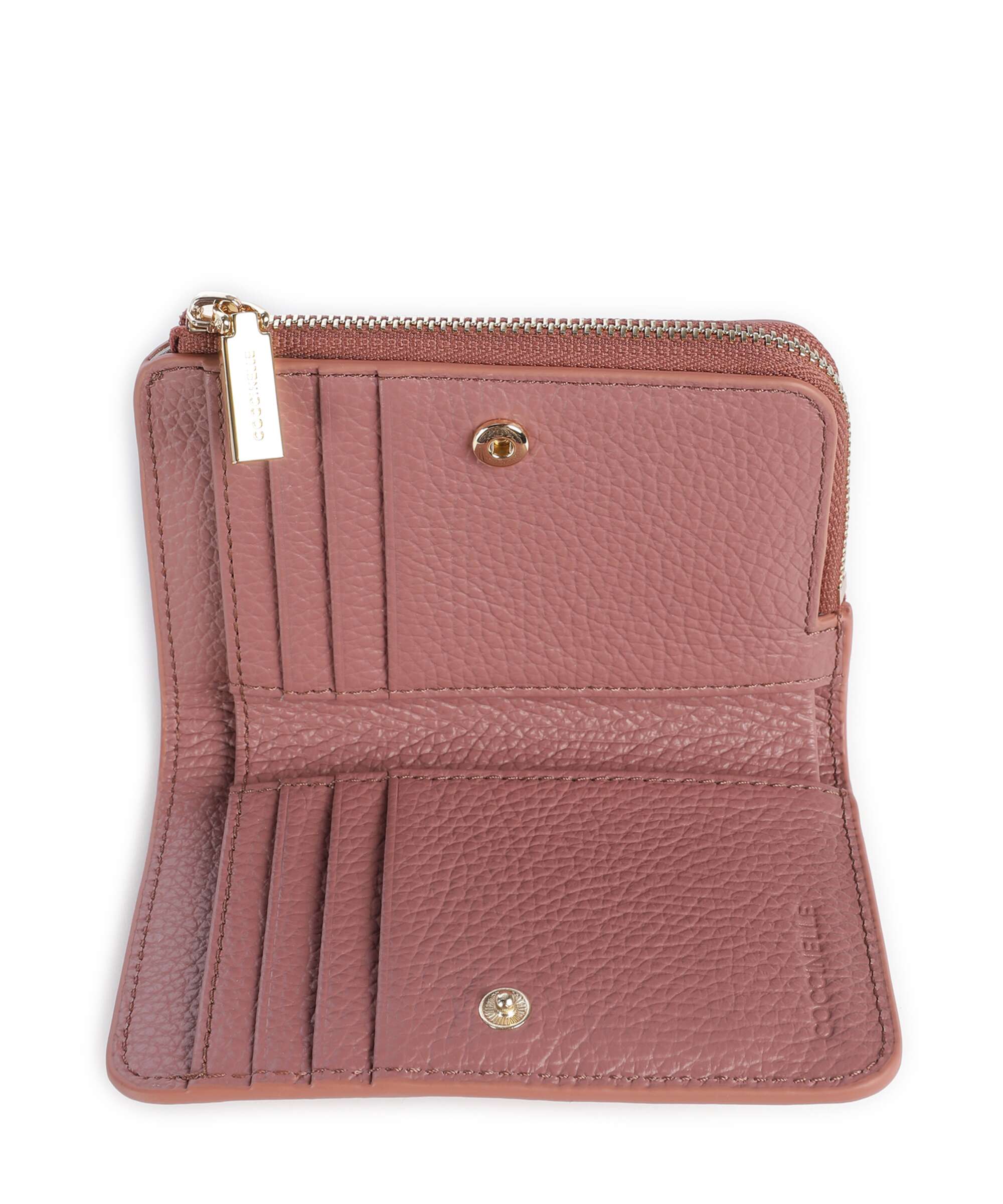 Coccinelle Metallic Soft Portemonnee winter rose - Image 2