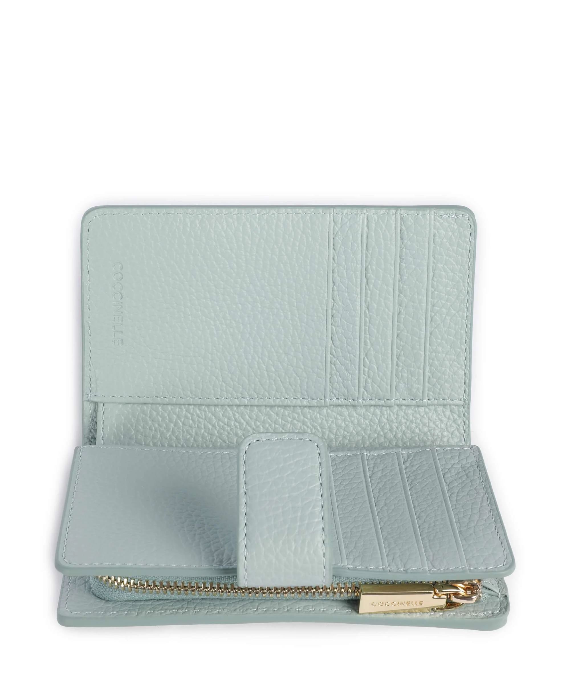 Coccinelle Metallic Soft Portemonnee aquamarine - Image 2