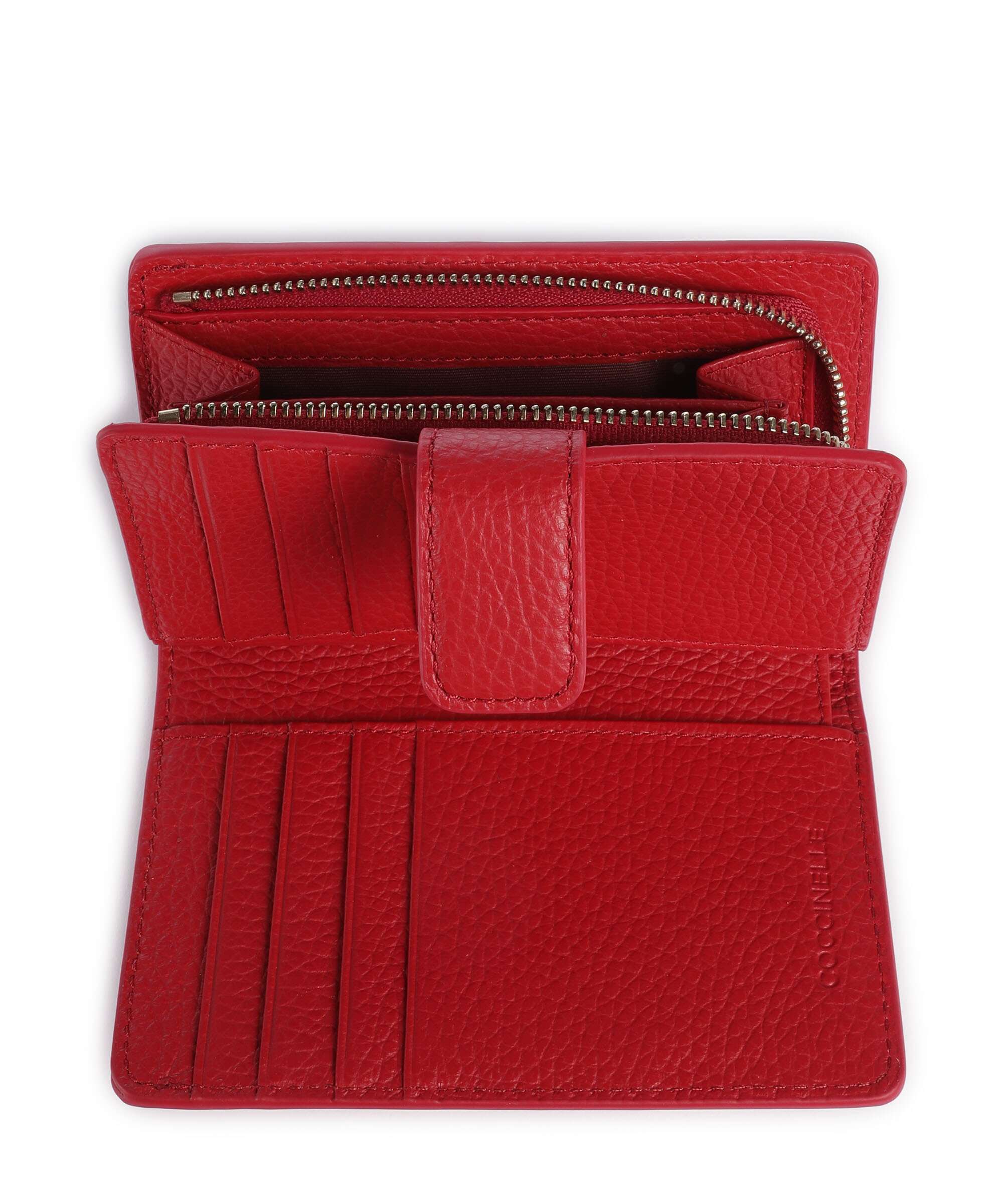 Coccinelle Metallic Soft Portemonnee scarlet - Image 2