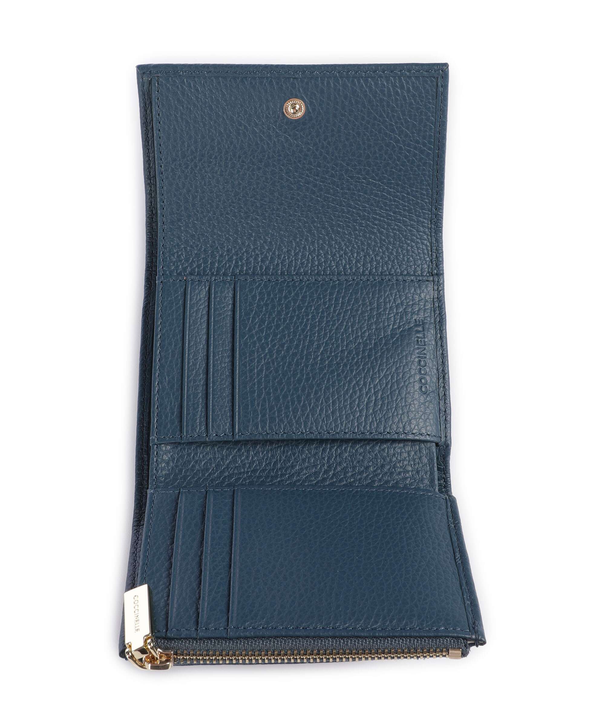 Coccinelle Metallic Soft Portemonnee deep blue - Image 2