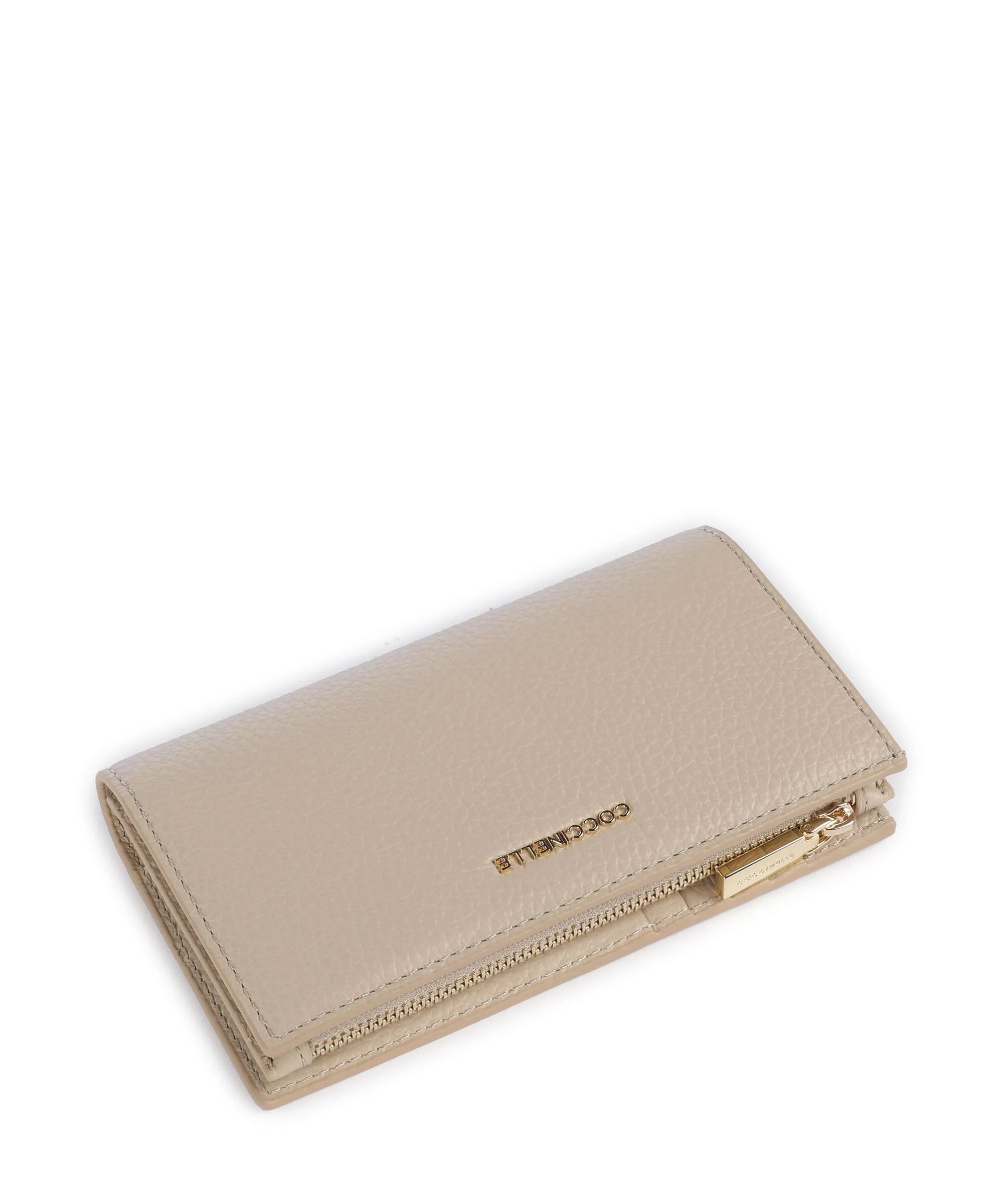 Coccinelle Metallic Soft Portemonnee sandshell - Image 4