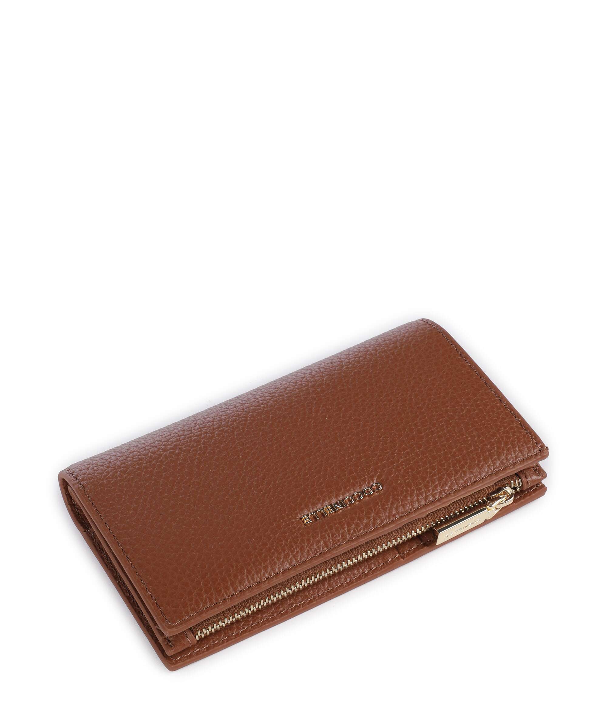 Coccinelle Metallic Soft Portemonnee cognac - Image 4