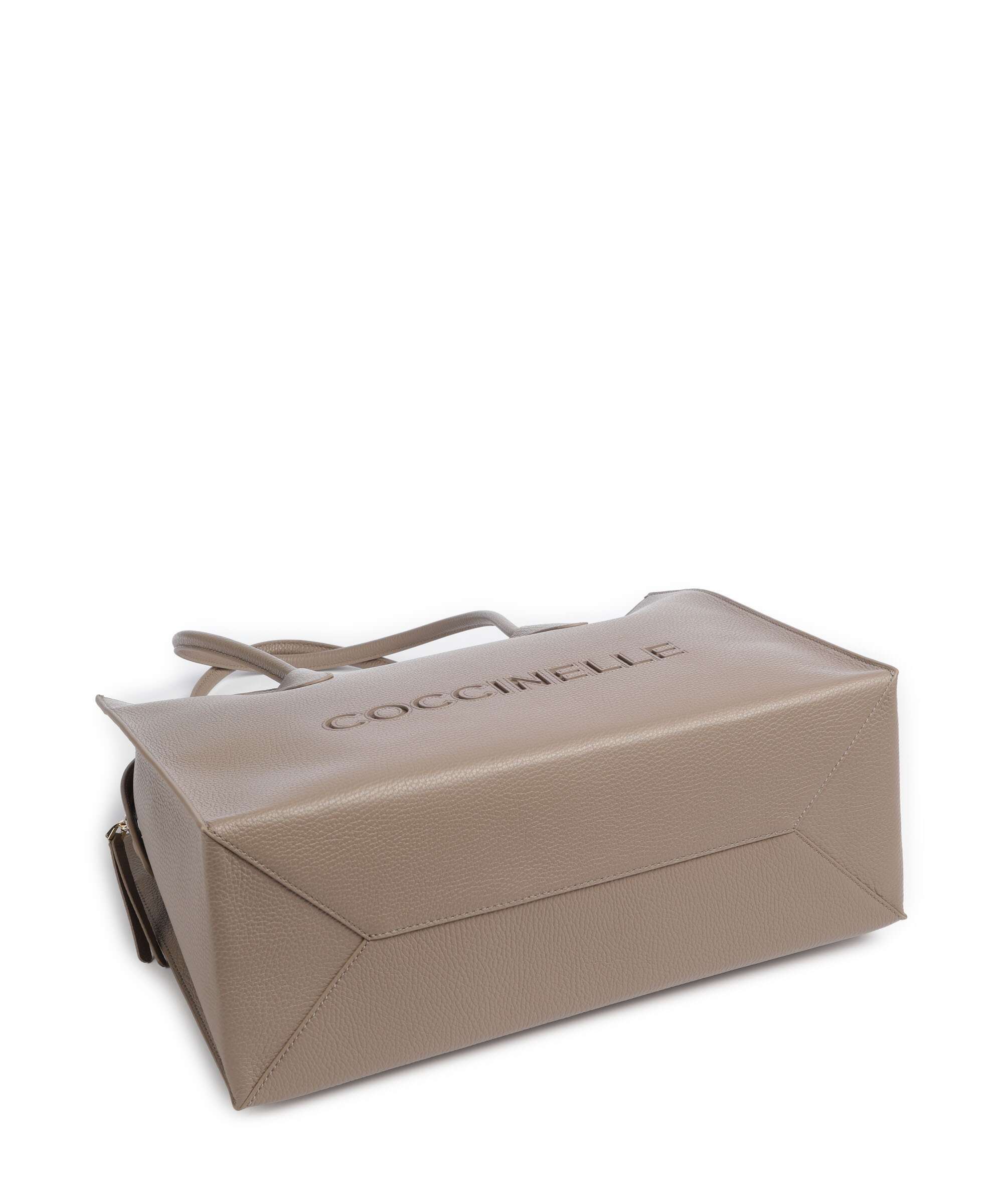 Coccinelle Myrtha Boodschappentas warm taupe - Image 4