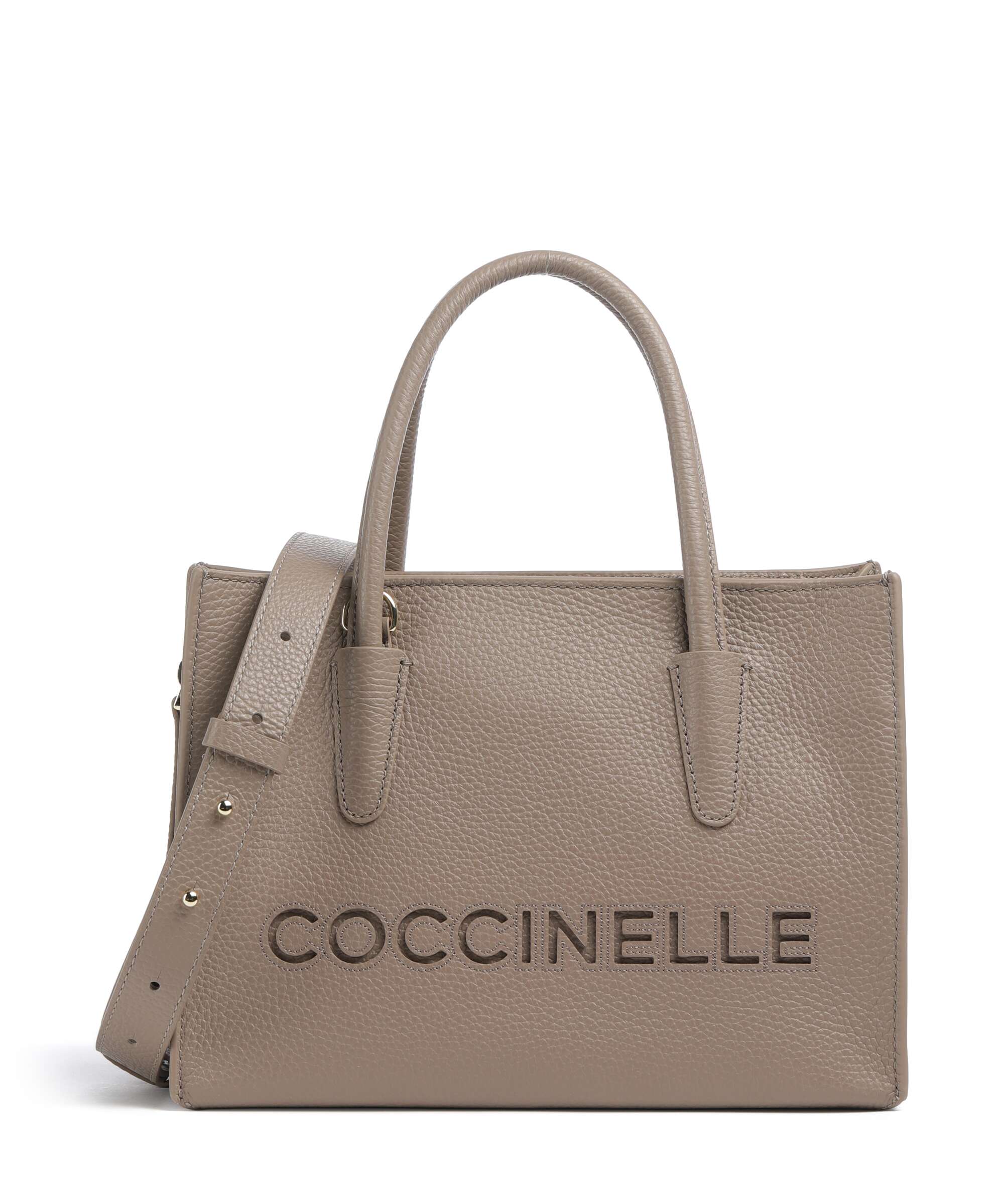 Coccinelle Myrtha Handtas warm taupe