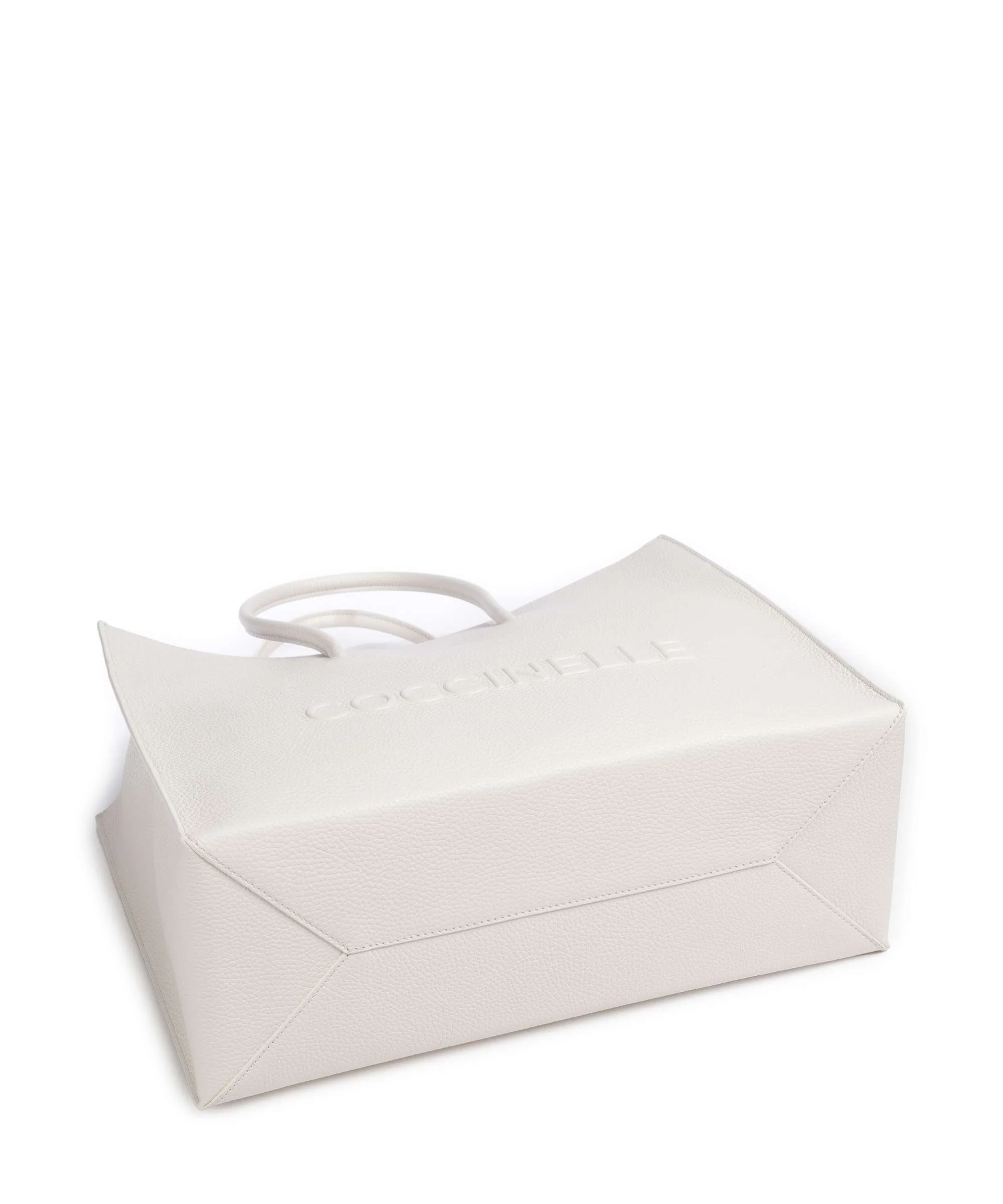 Coccinelle Myrtha Maxi Logo Boodschappentas blanco - Image 5