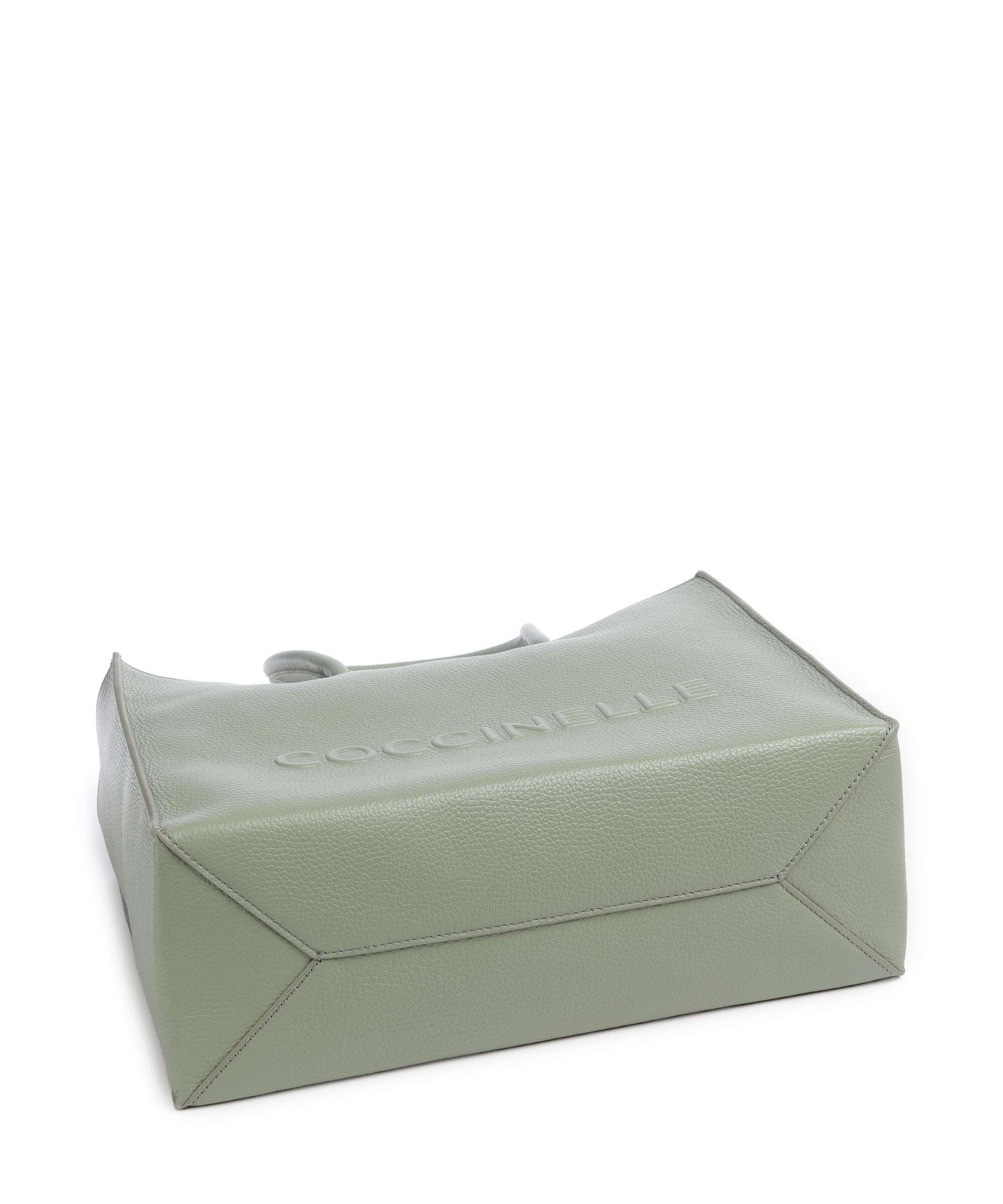 Coccinelle Myrtha Maxi Logo Boodschappentas greenery - Image 5