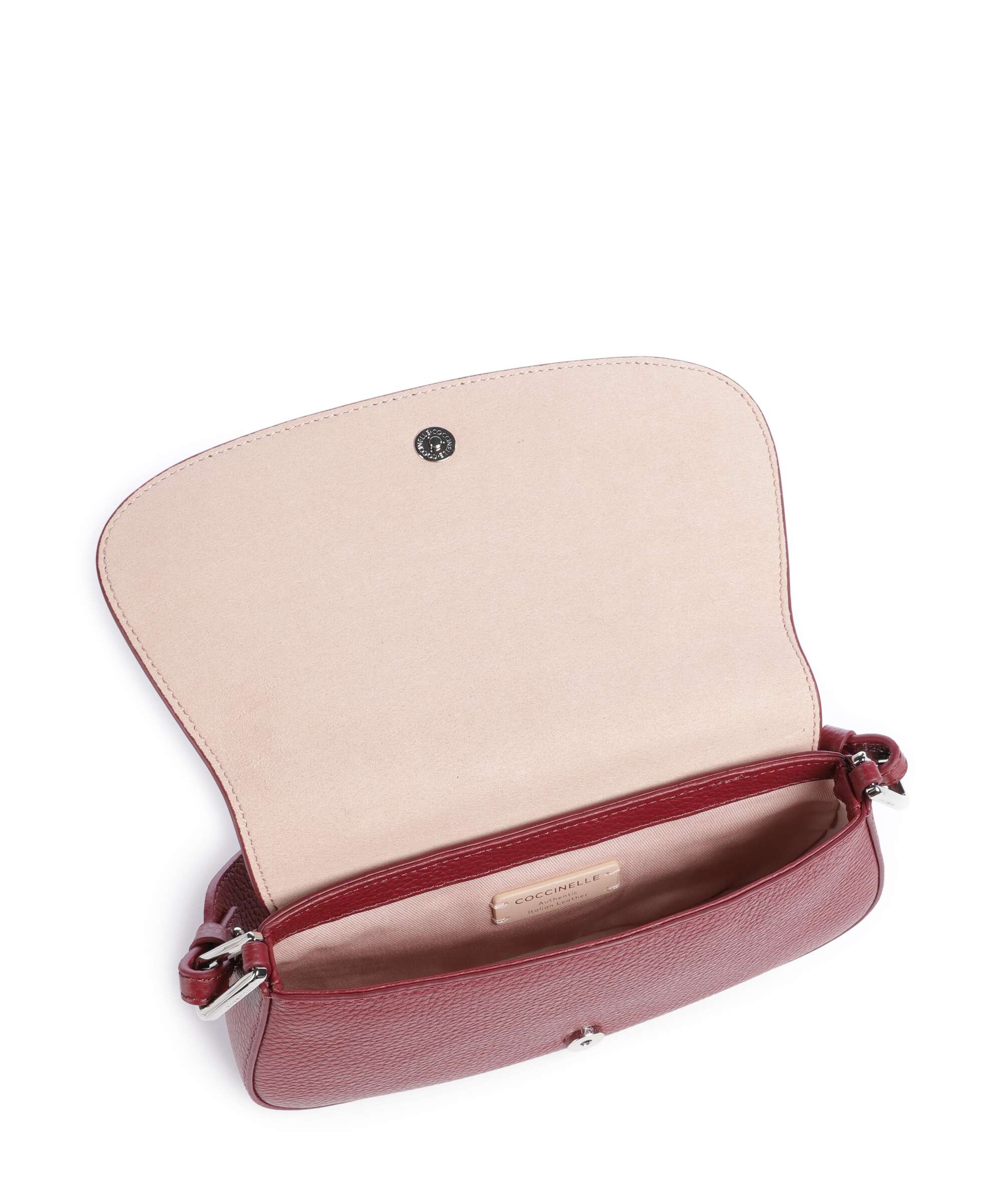 Coccinelle Myrtha Maxi Logo Schoudertas ribes - Image 7