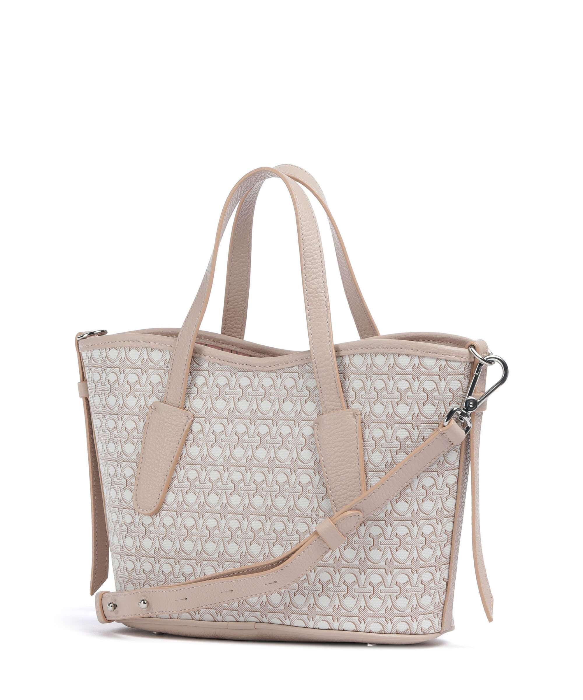Coccinelle Never Without Bag Monogram Handtas multicolour/blanco/rosette - Image 2