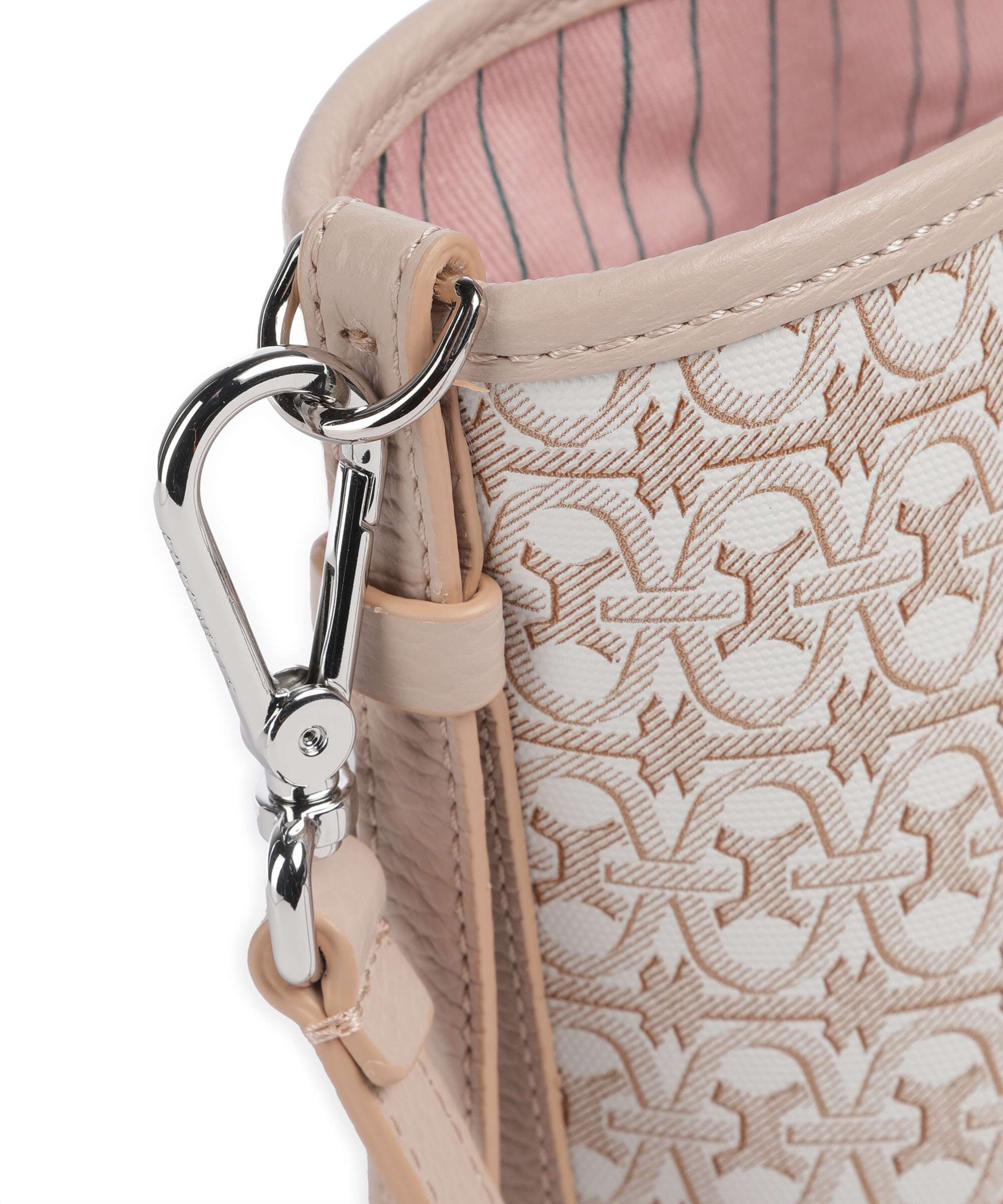 Coccinelle Never Without Bag Monogram Handtas multicolour/blanco/rosette - Image 4