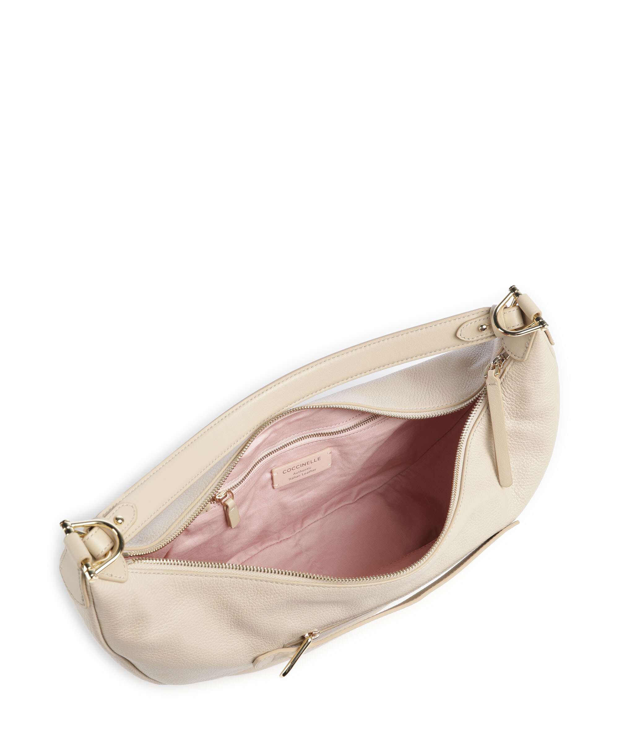 Coccinelle Paki Hobo tas sandshell - Image 5