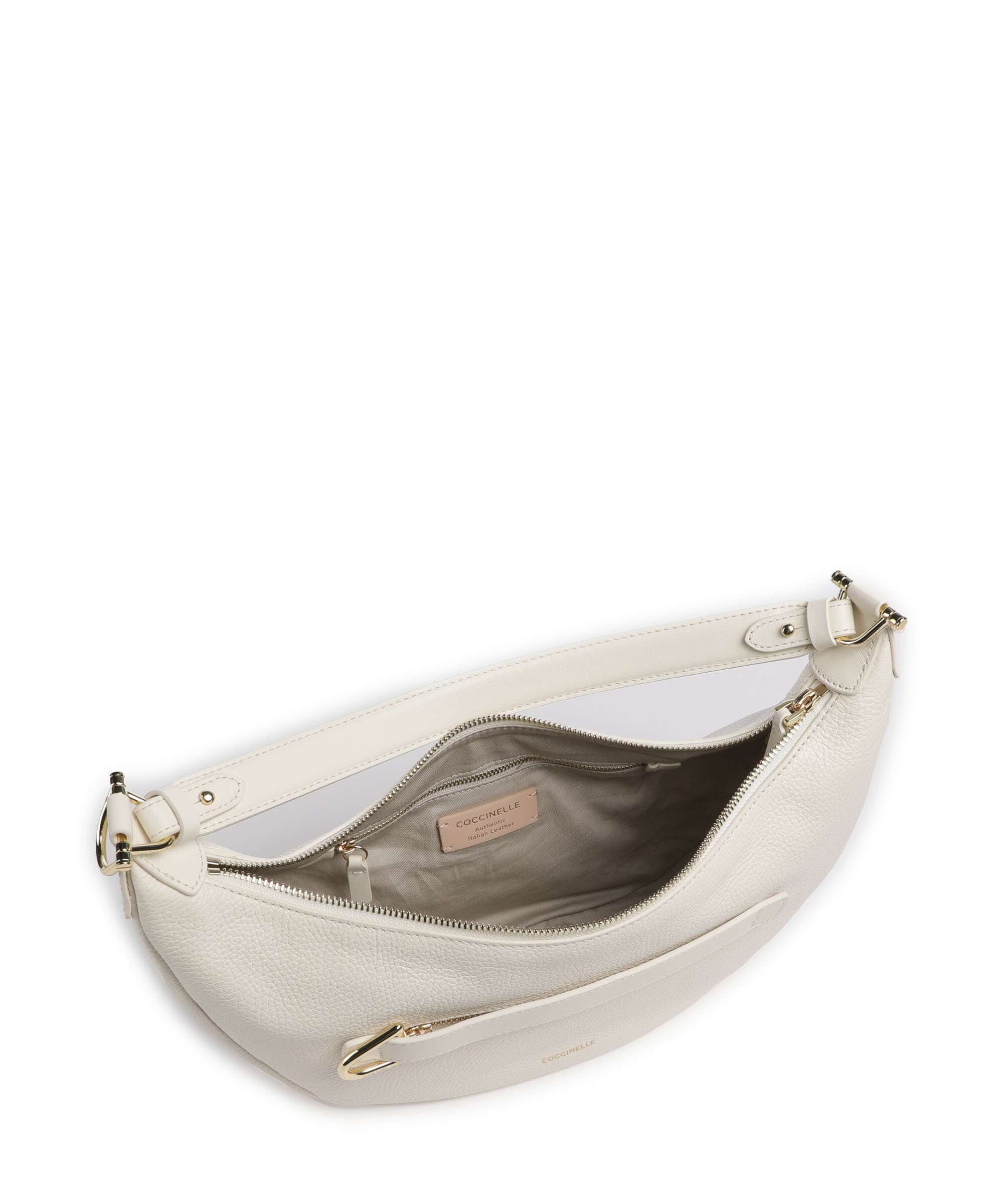 Coccinelle Paki Hobo tas pearl - Image 4