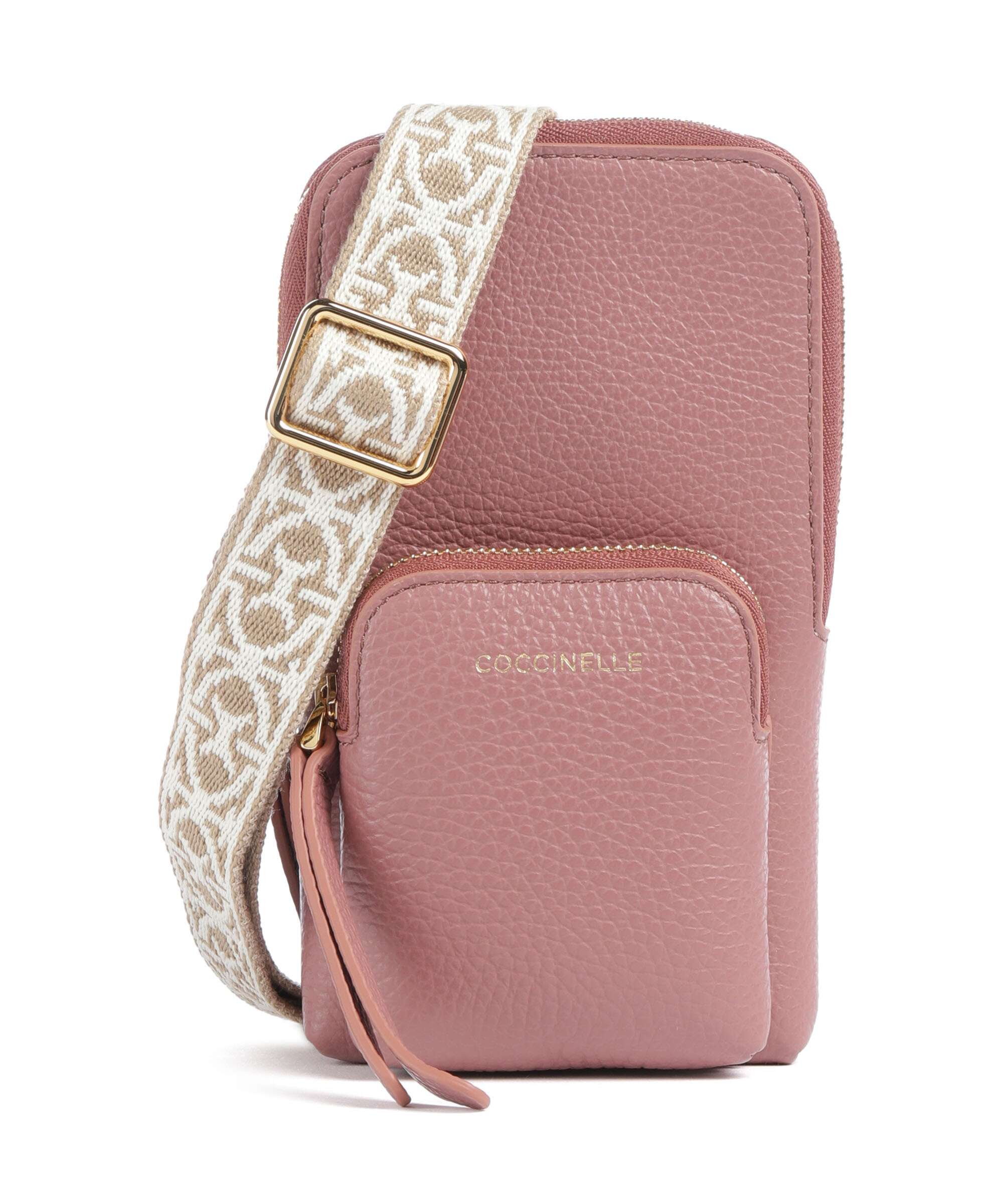 Coccinelle Pixie Telefoon tasje winter rose