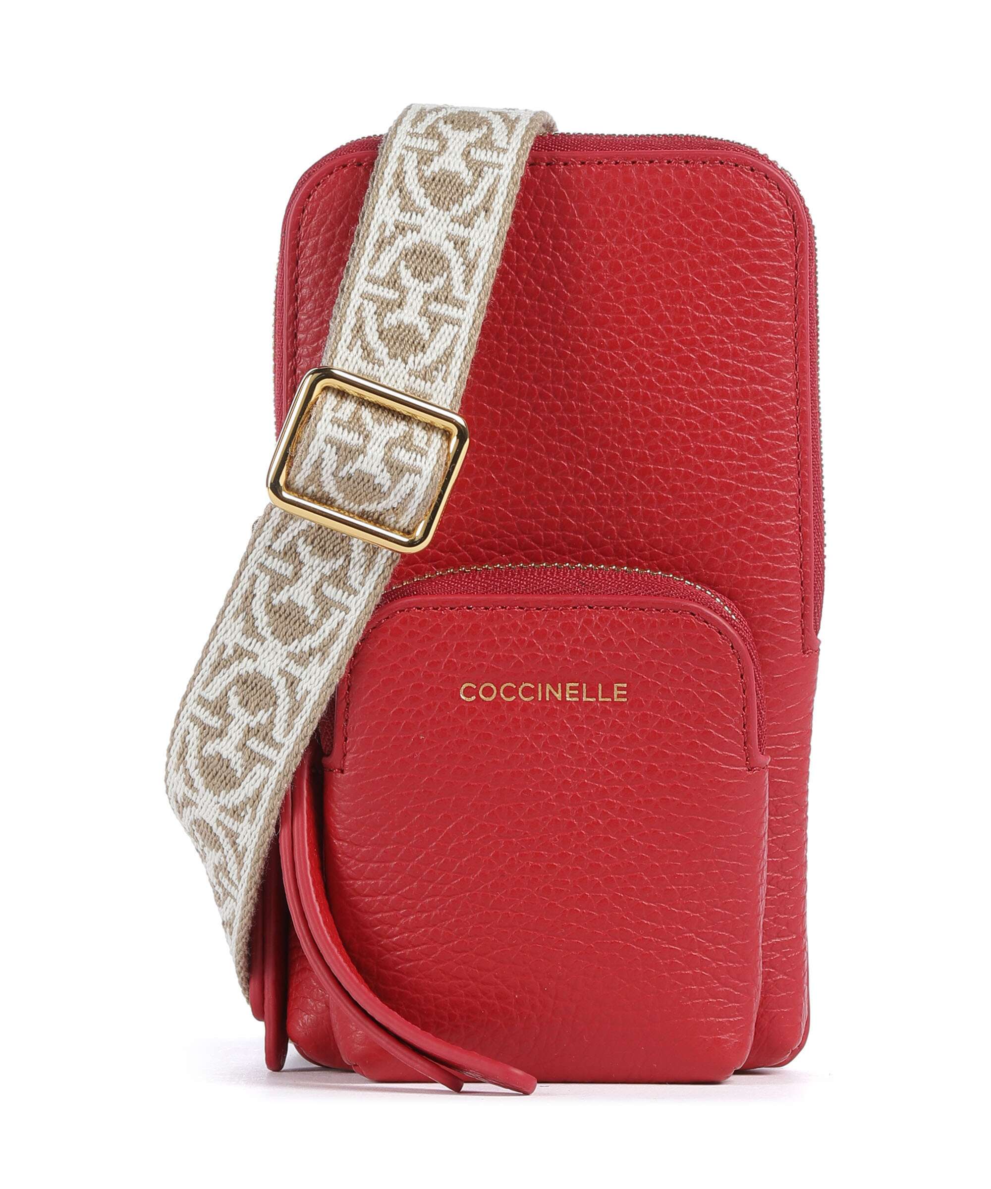 Coccinelle Pixie Telefoon tasje scarlet