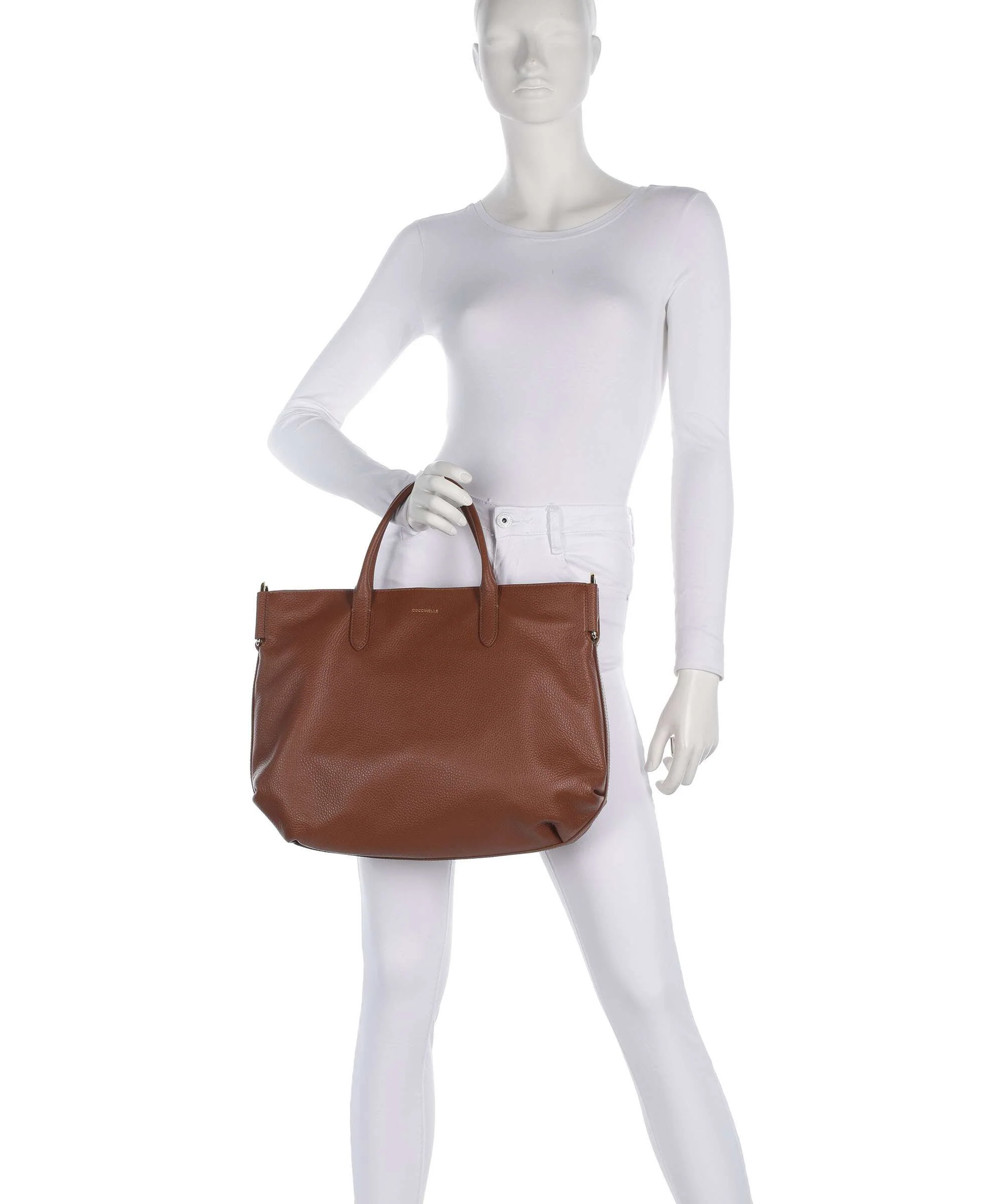 Coccinelle Rebekka Handtas cognac - Image 3