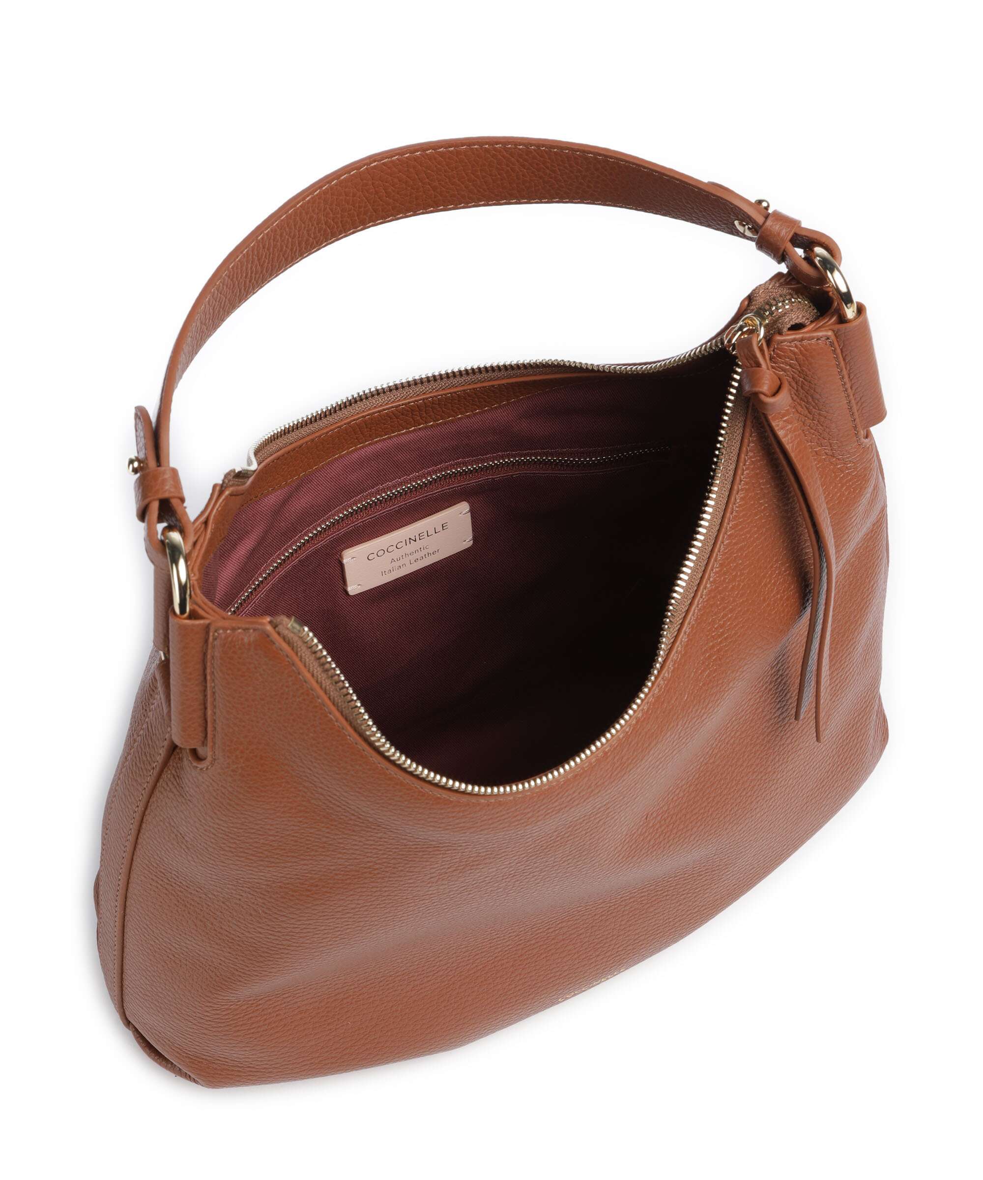 Coccinelle Rebekka Hobo tas cognac - Image 6