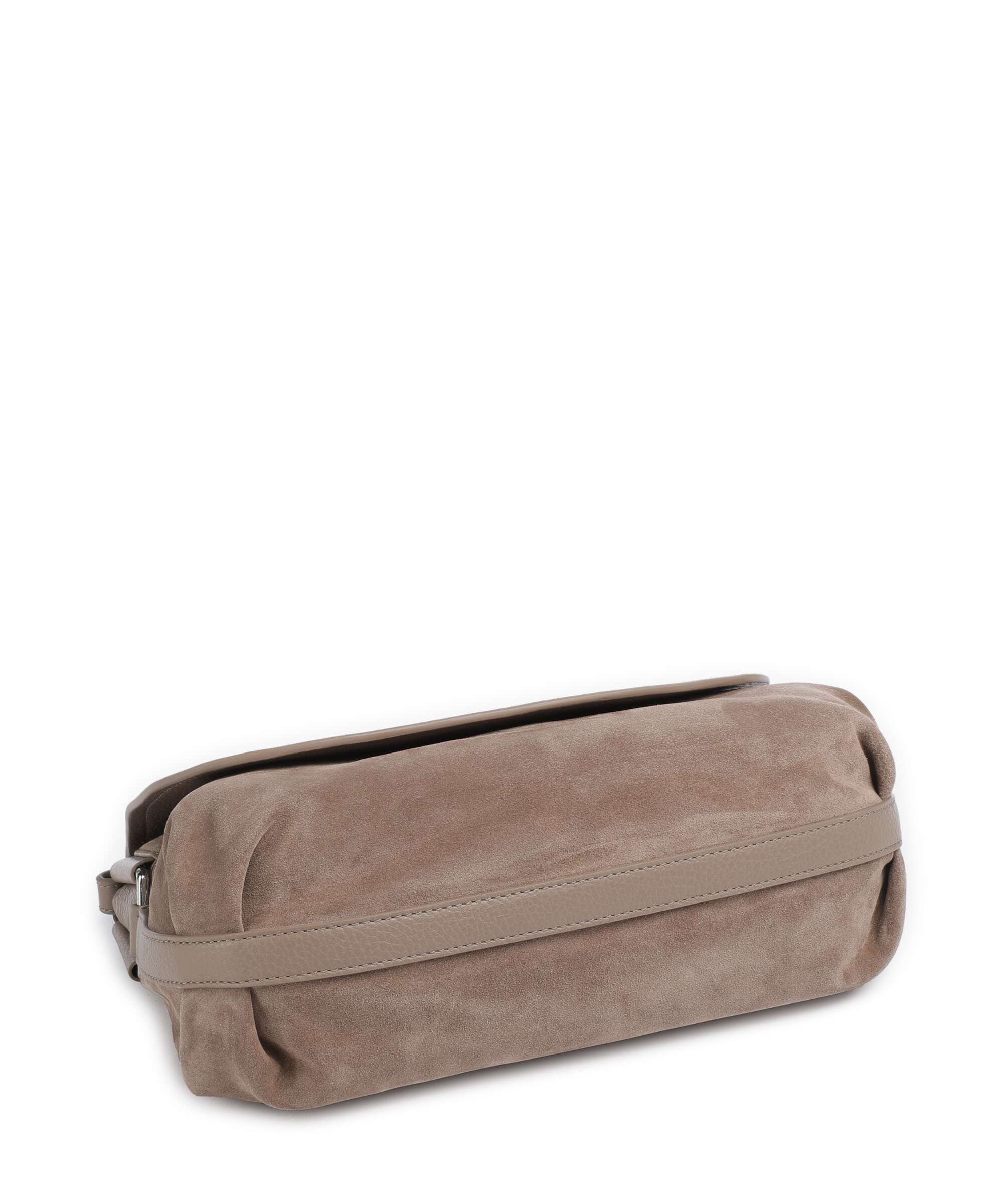 Coccinelle Rebekka Suede Schoudertas warm taupe - Image 5