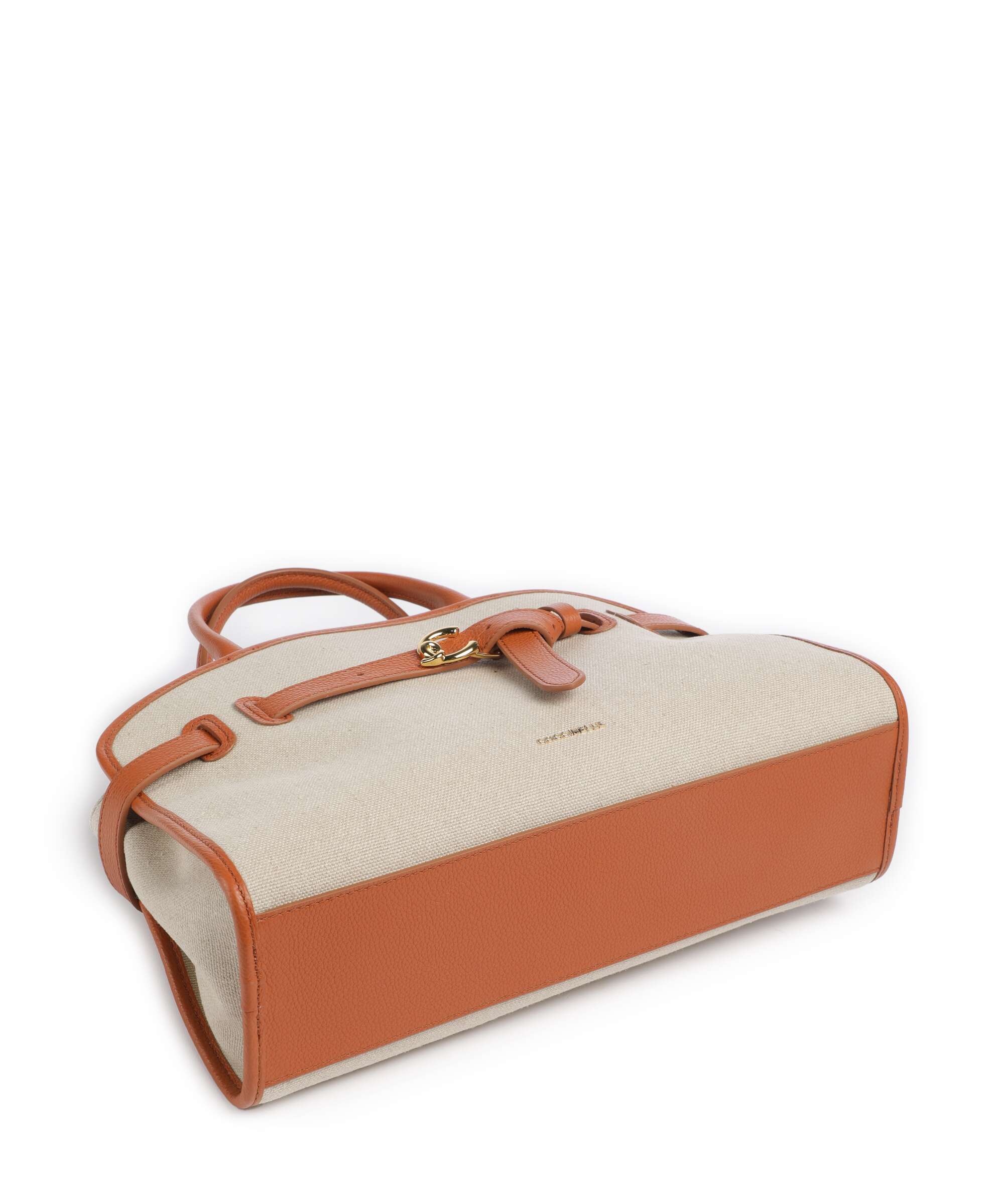 Coccinelle Sabine Canvas Handtas natural/crab - Image 5