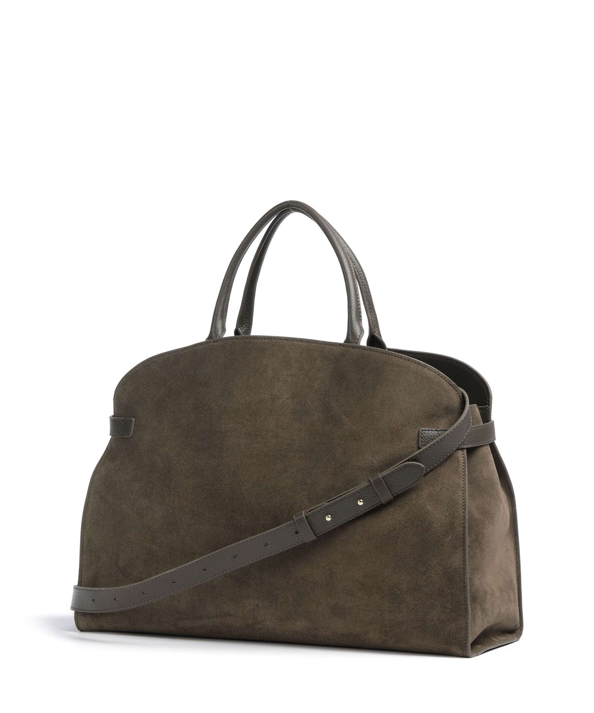 Coccinelle Sabine Suede Handtas fango - Image 2