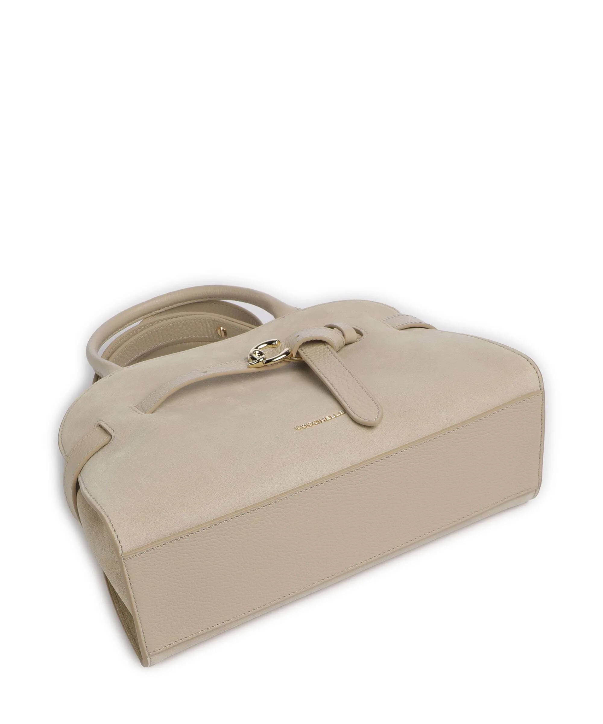 Coccinelle Sabine Suede Handtas sandshell - Image 4