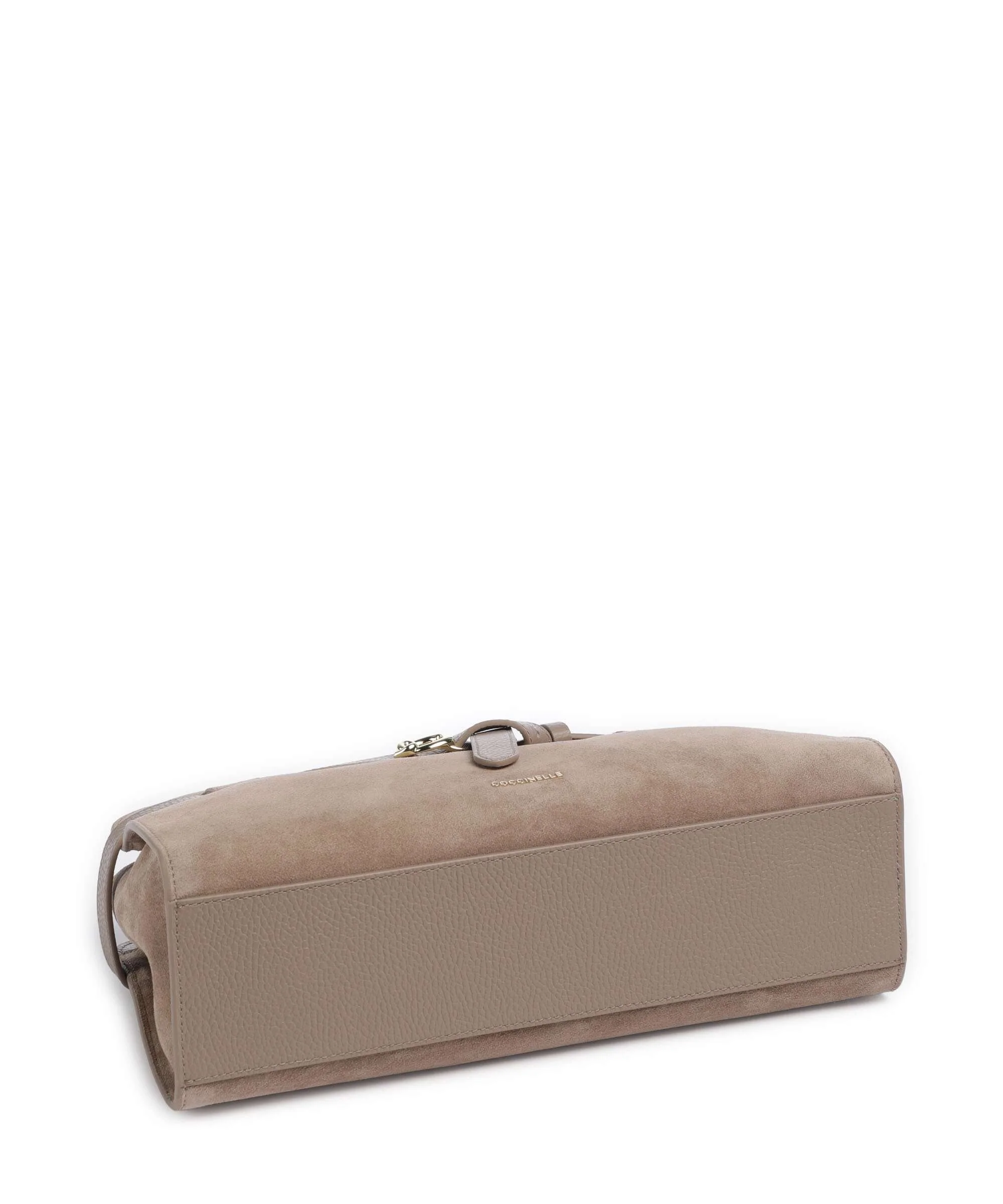 Coccinelle Sabine Suede Handtas warm taupe - Image 4