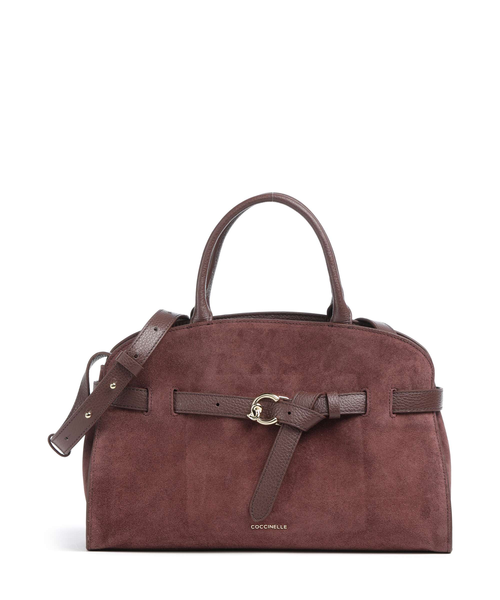 Coccinelle Sabine Suede Handtas berry