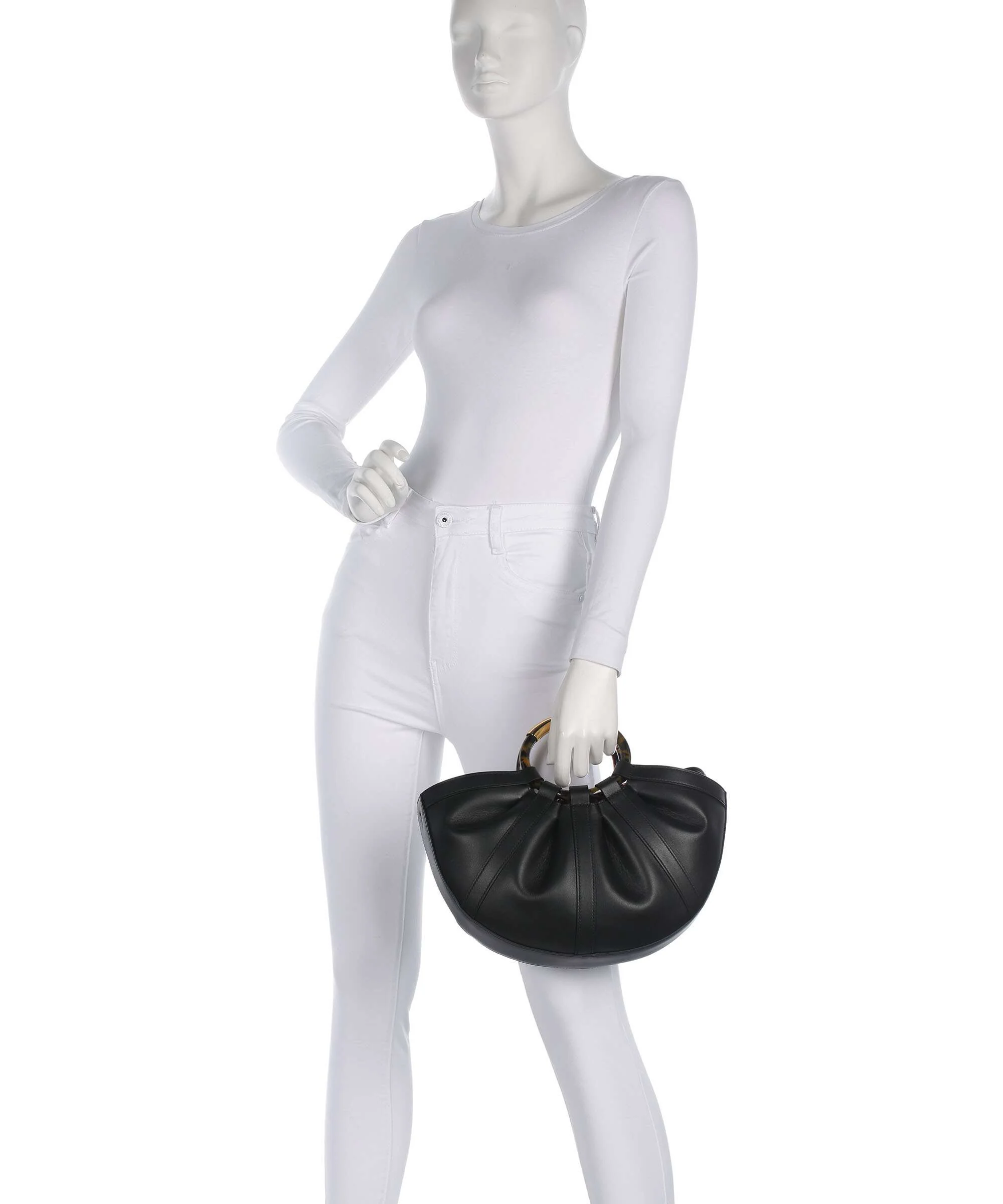 Coccinelle Shell Handtas noir - Image 3