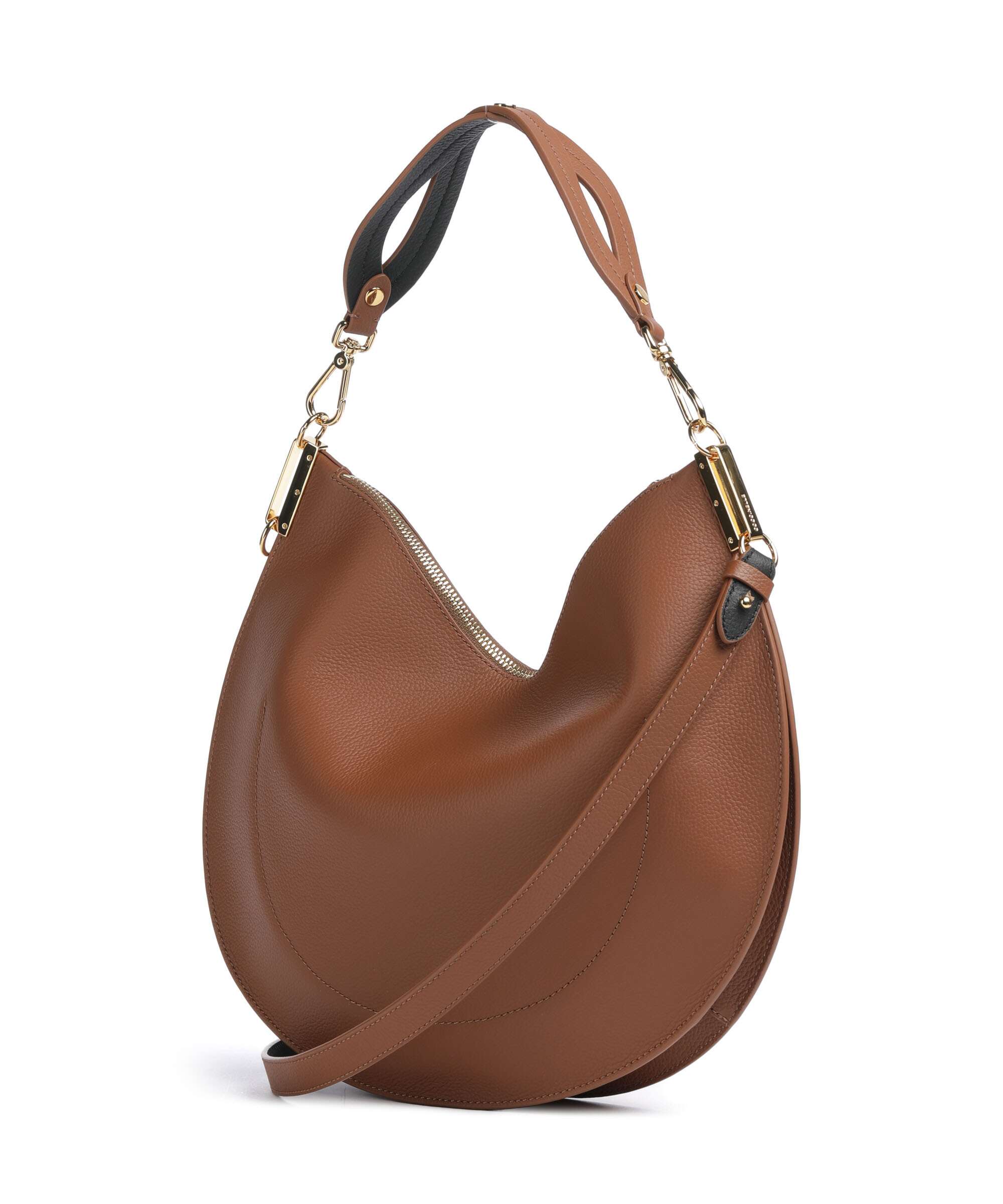 Coccinelle Sunup Hobo tas cognac/noir - Image 2