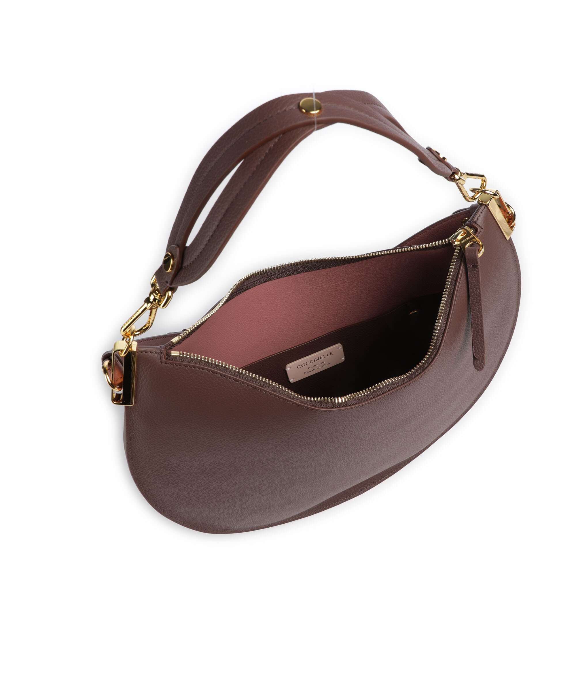 Coccinelle Sunup Hobo tas berry/winte rose - Image 6