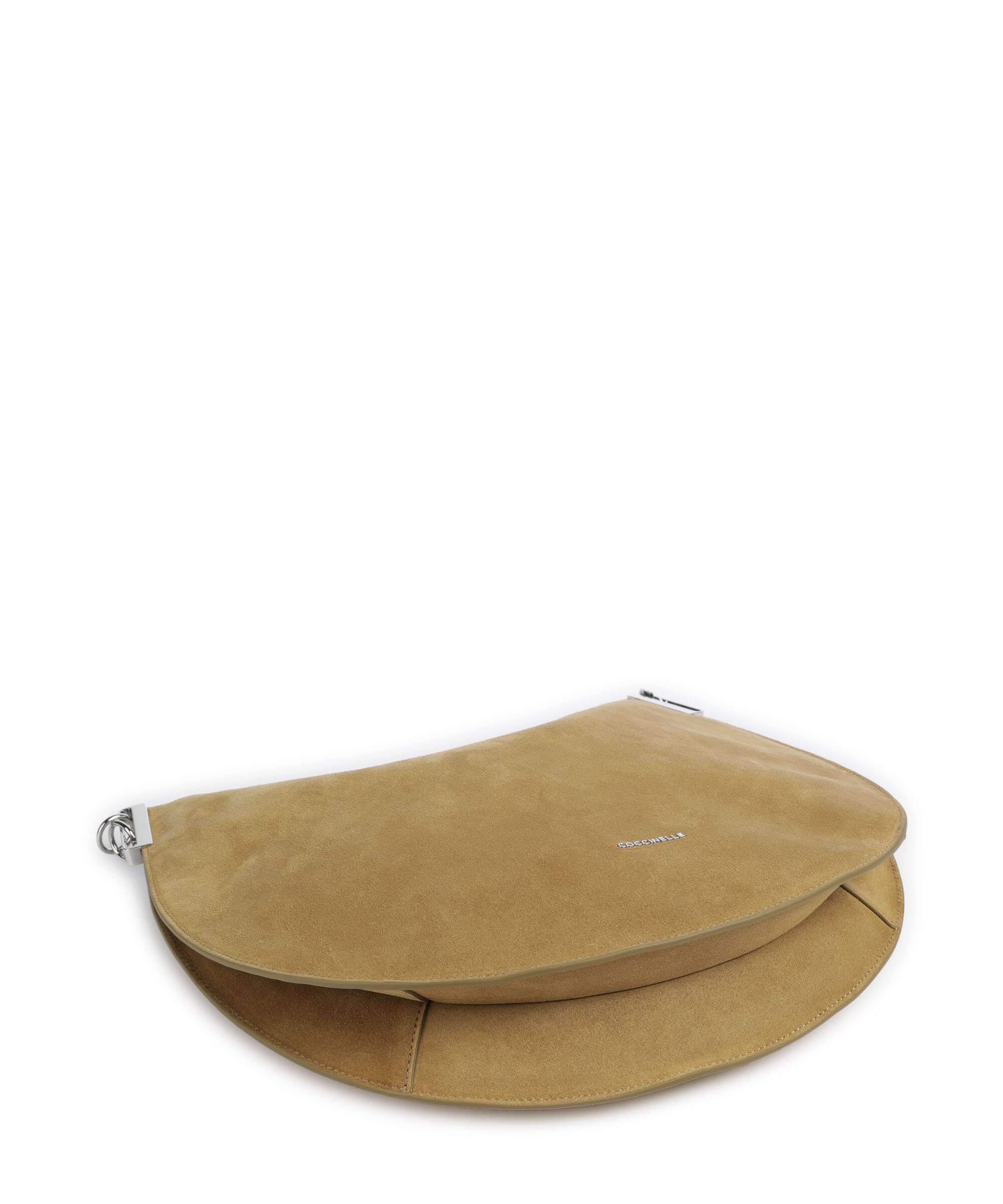 Coccinelle Sunup Suede Schoudertas seagrass - Image 4