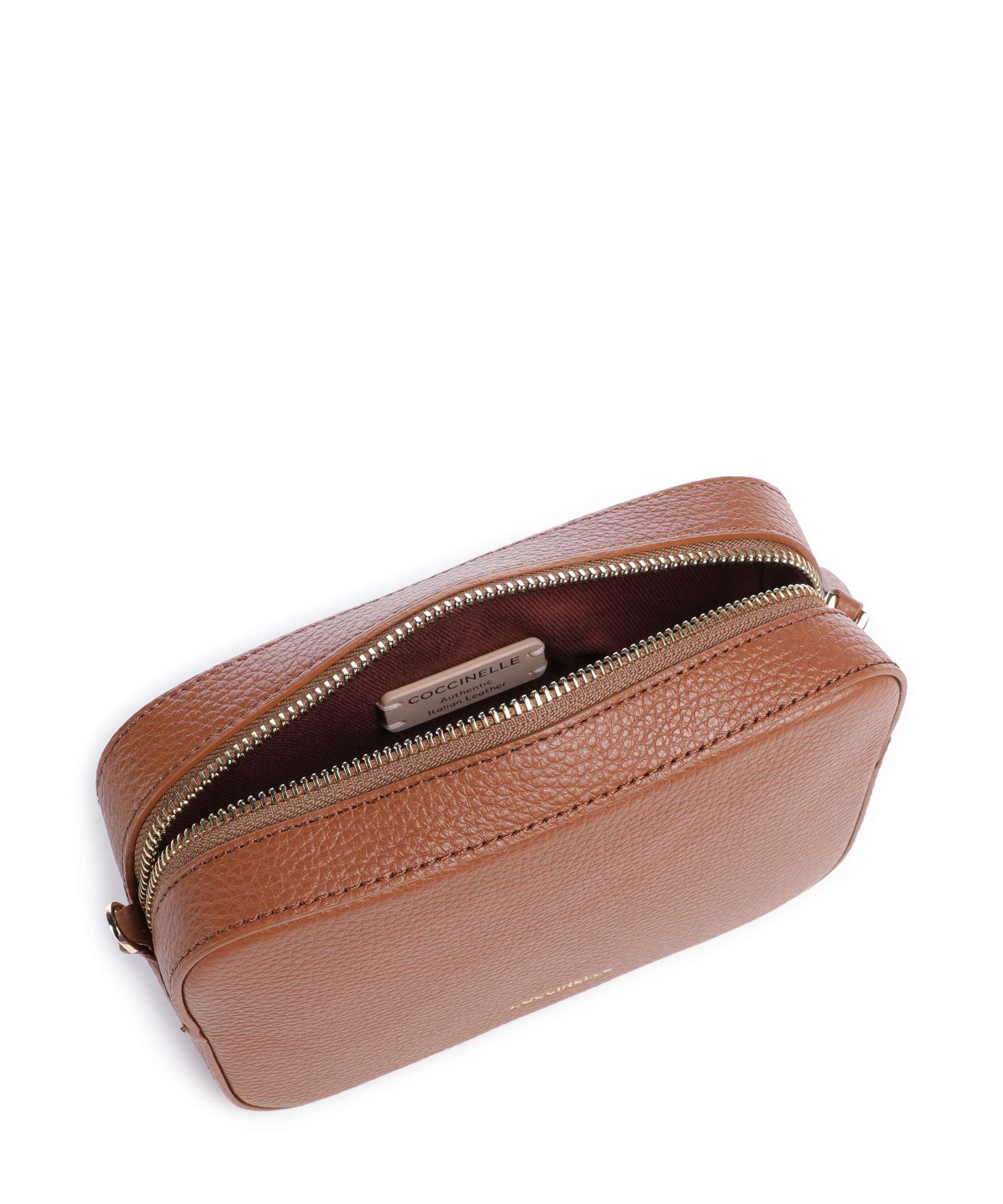 Coccinelle Tebe Crossbody tas cognac - Image 6