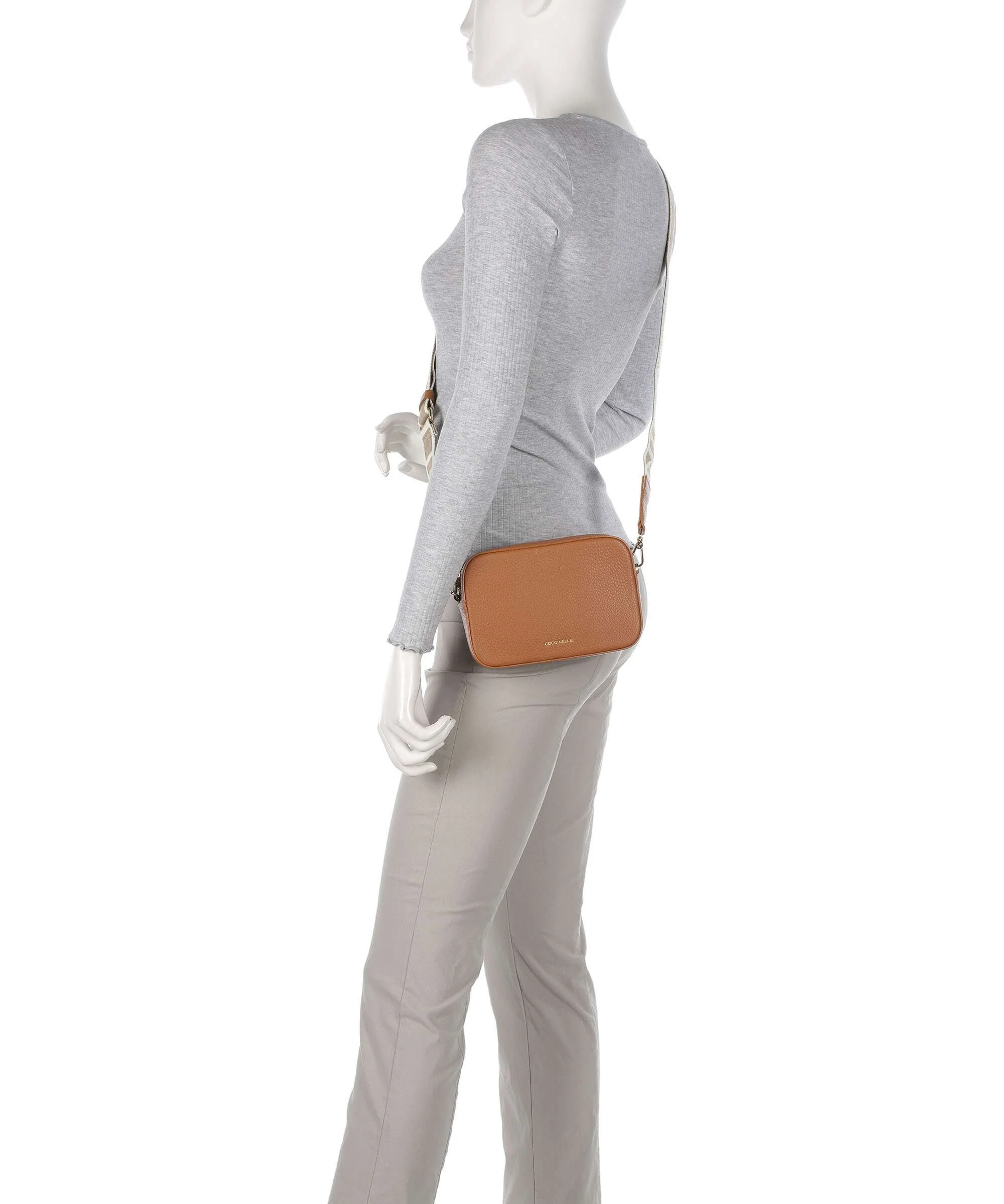 Coccinelle Tebe Crossbody tas cuir - Image 3