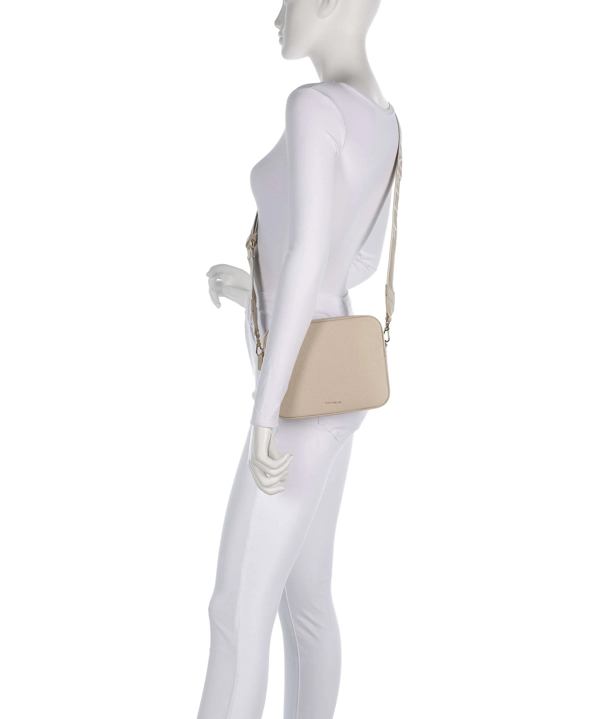 Coccinelle Tebe Crossbody tas sandshell - Image 3